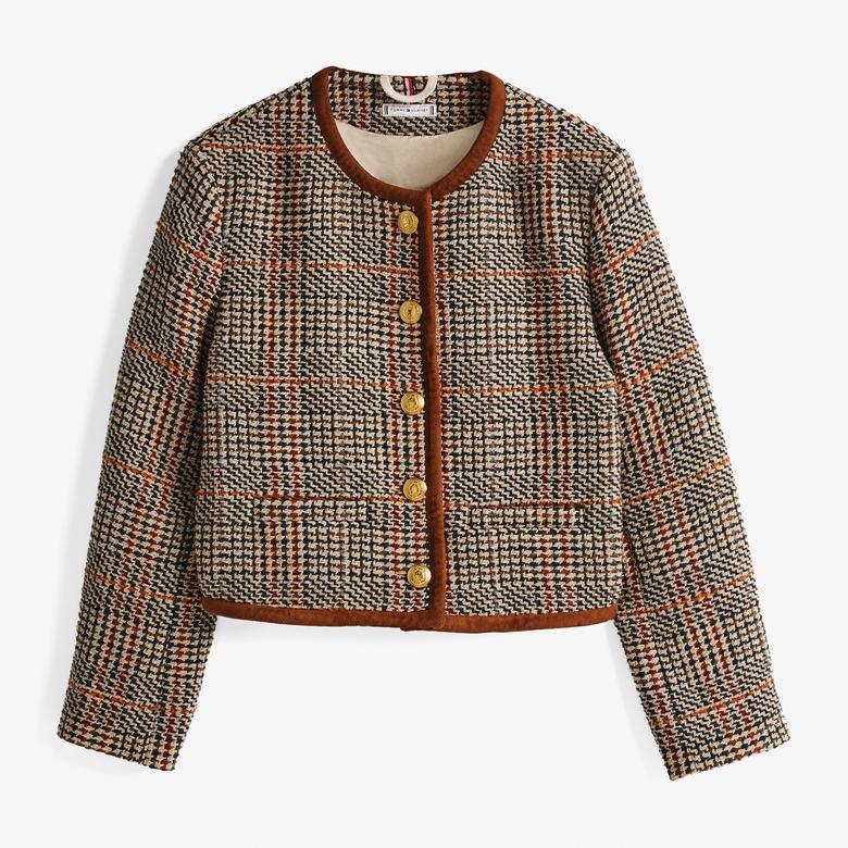 Tommy Hilfiger Kadın Kahverengi Ceket