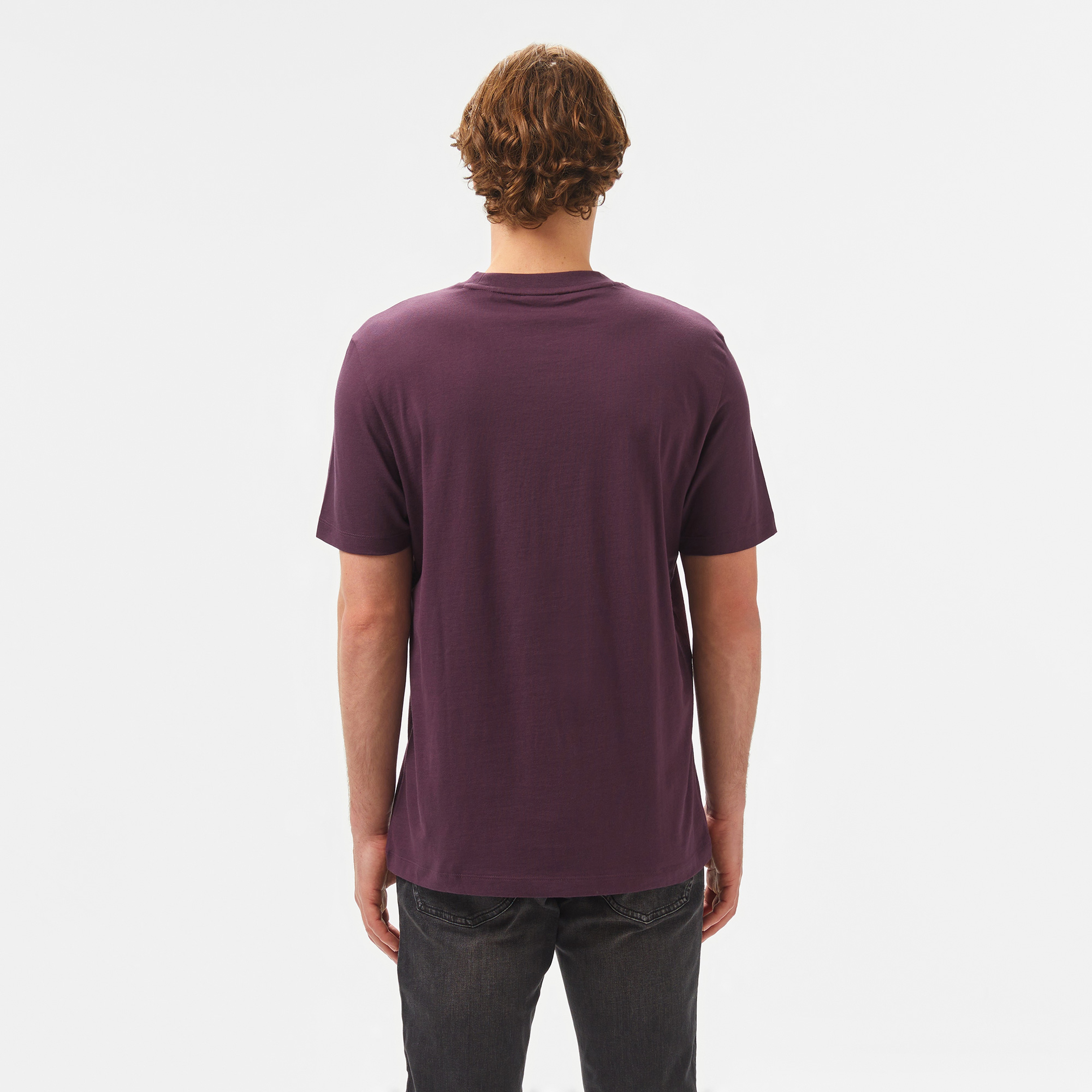 Hugo Dignitey Erkek Mor T-Shirt