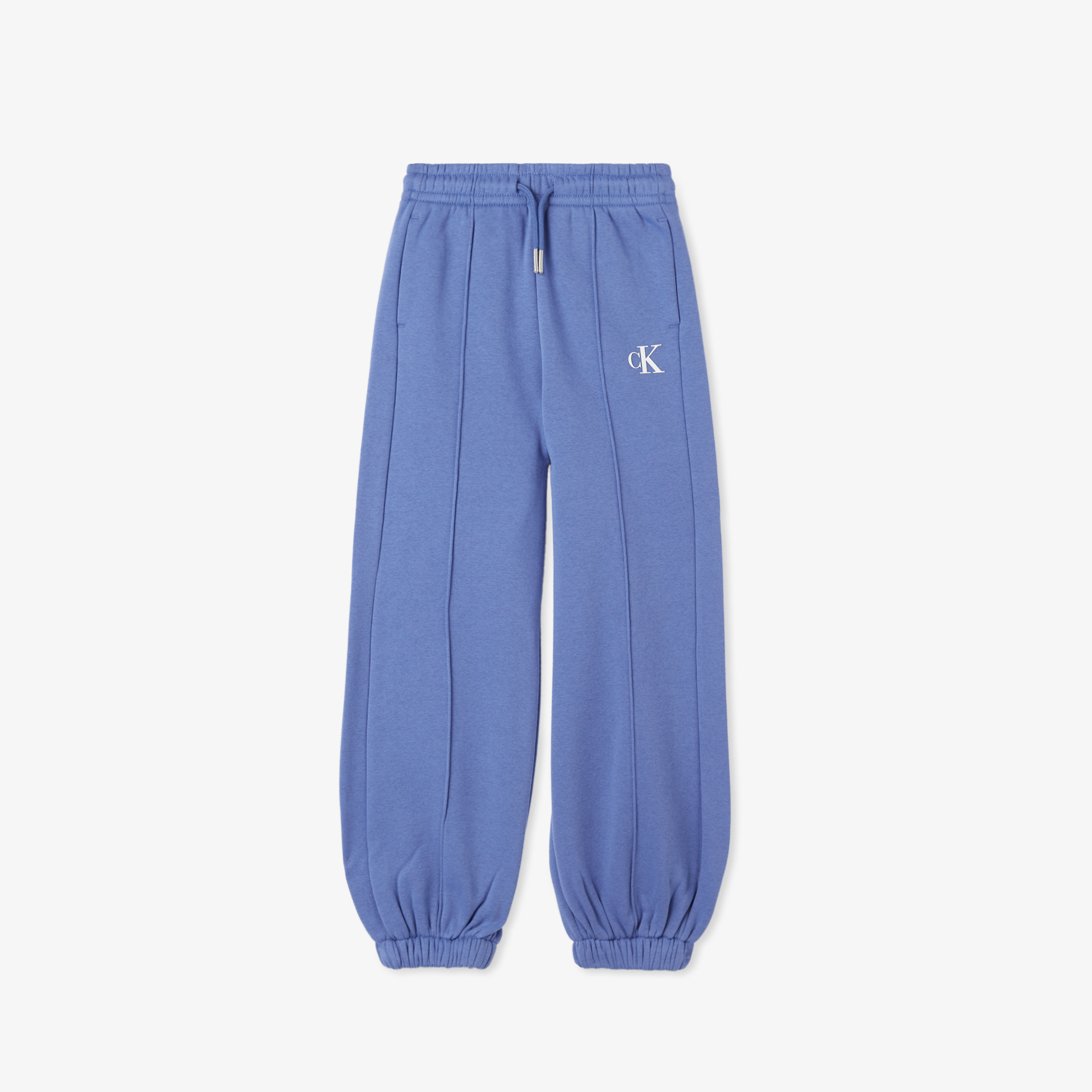 Calvin Klein Jeans Logo Fleece Jogger Çocuk Mavi Eşofman Altı