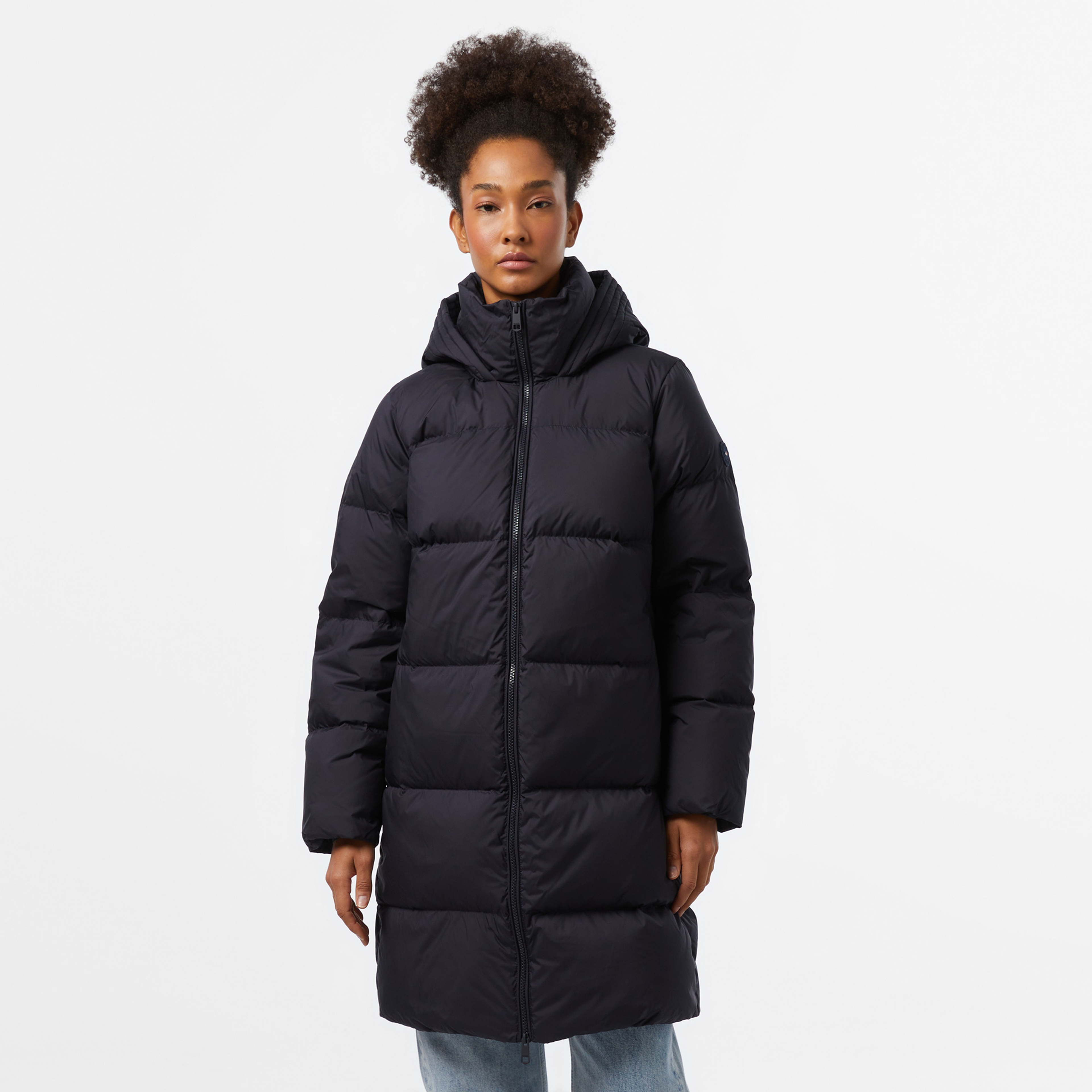 Tommy Hilfiger Hw Down Casual Kadın Lacivert Mont