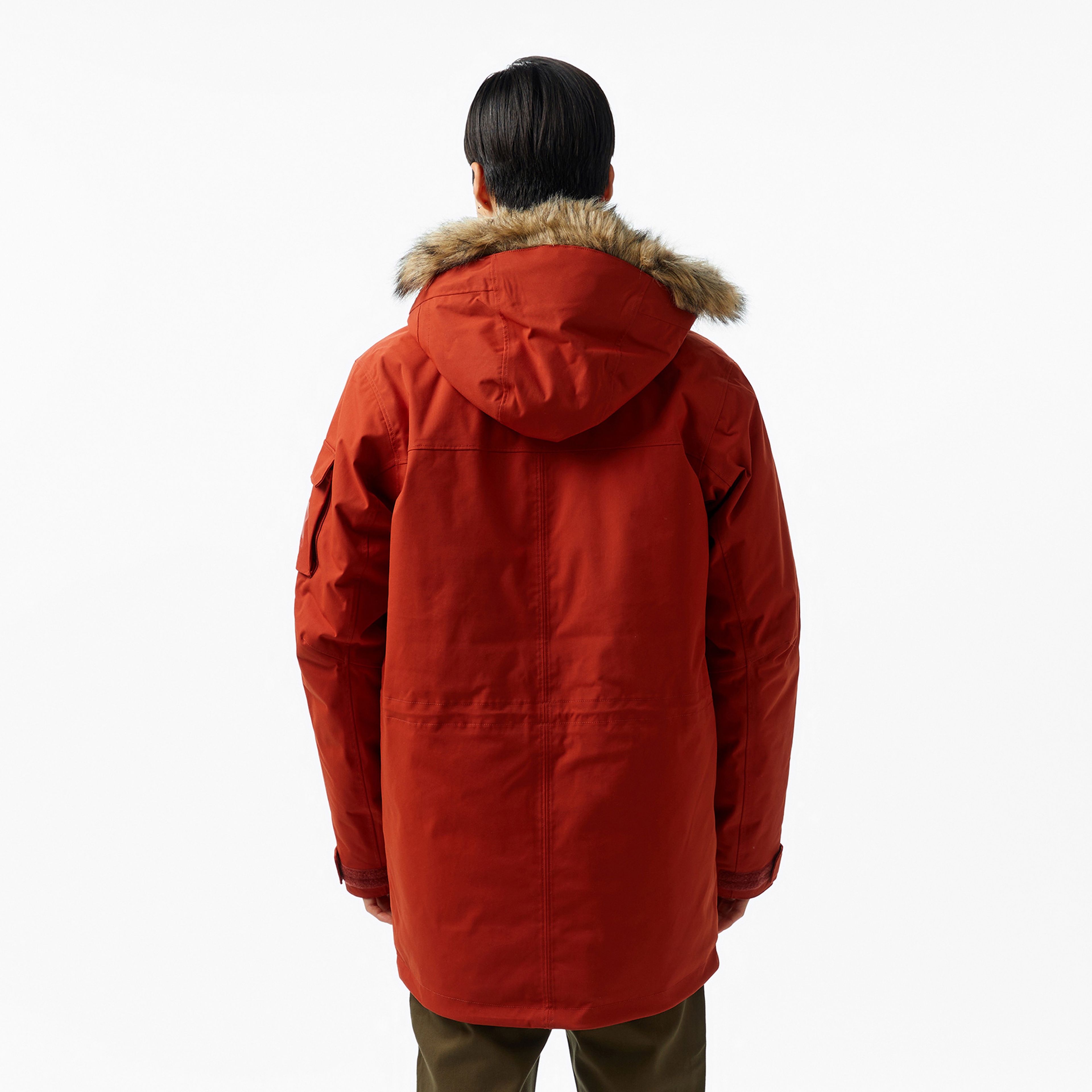 Jack Wolfskin Glacier Canyon Erkek Kırmızı Parka