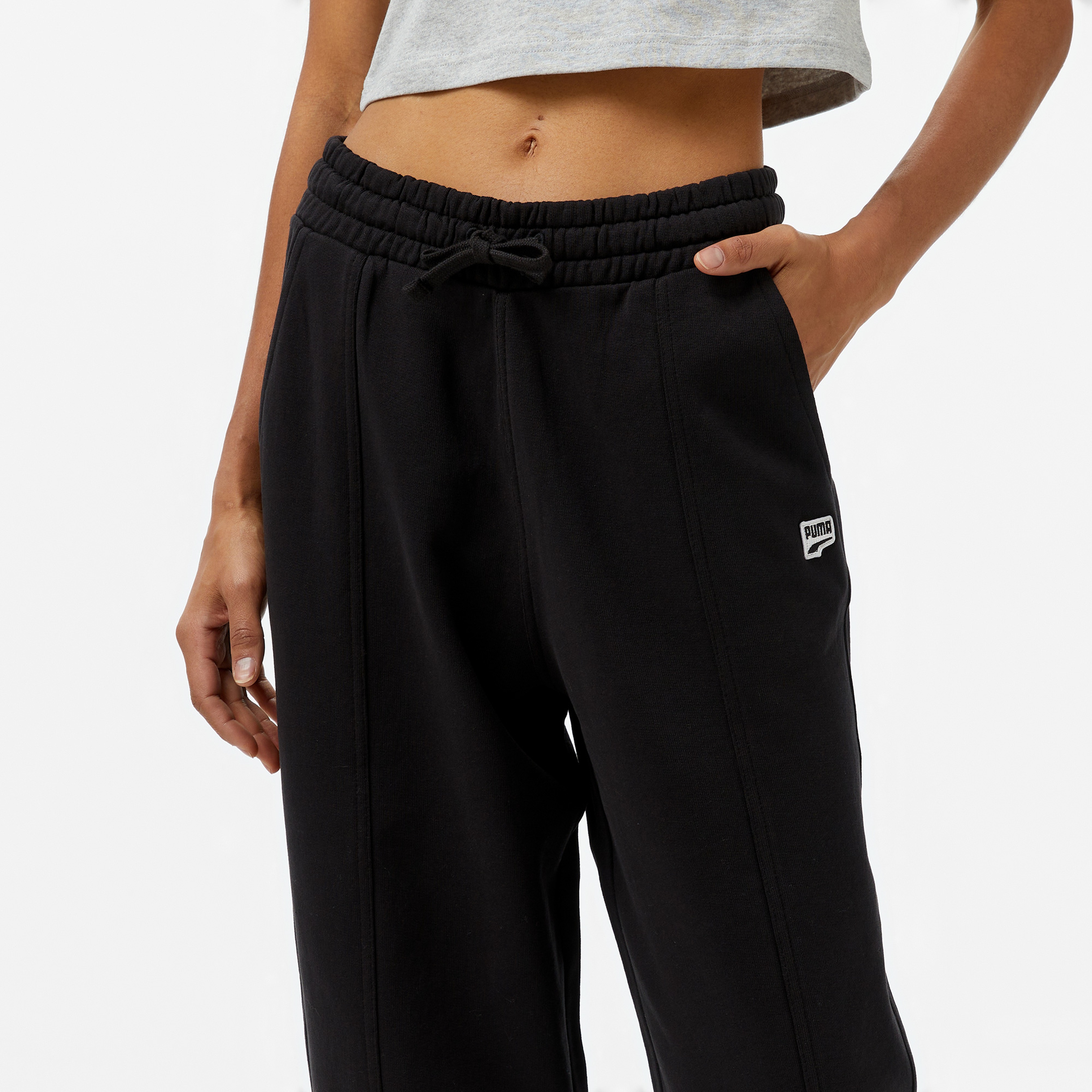 Puma Downtown Re:Collection Kadın Siyah Eşofman Altı