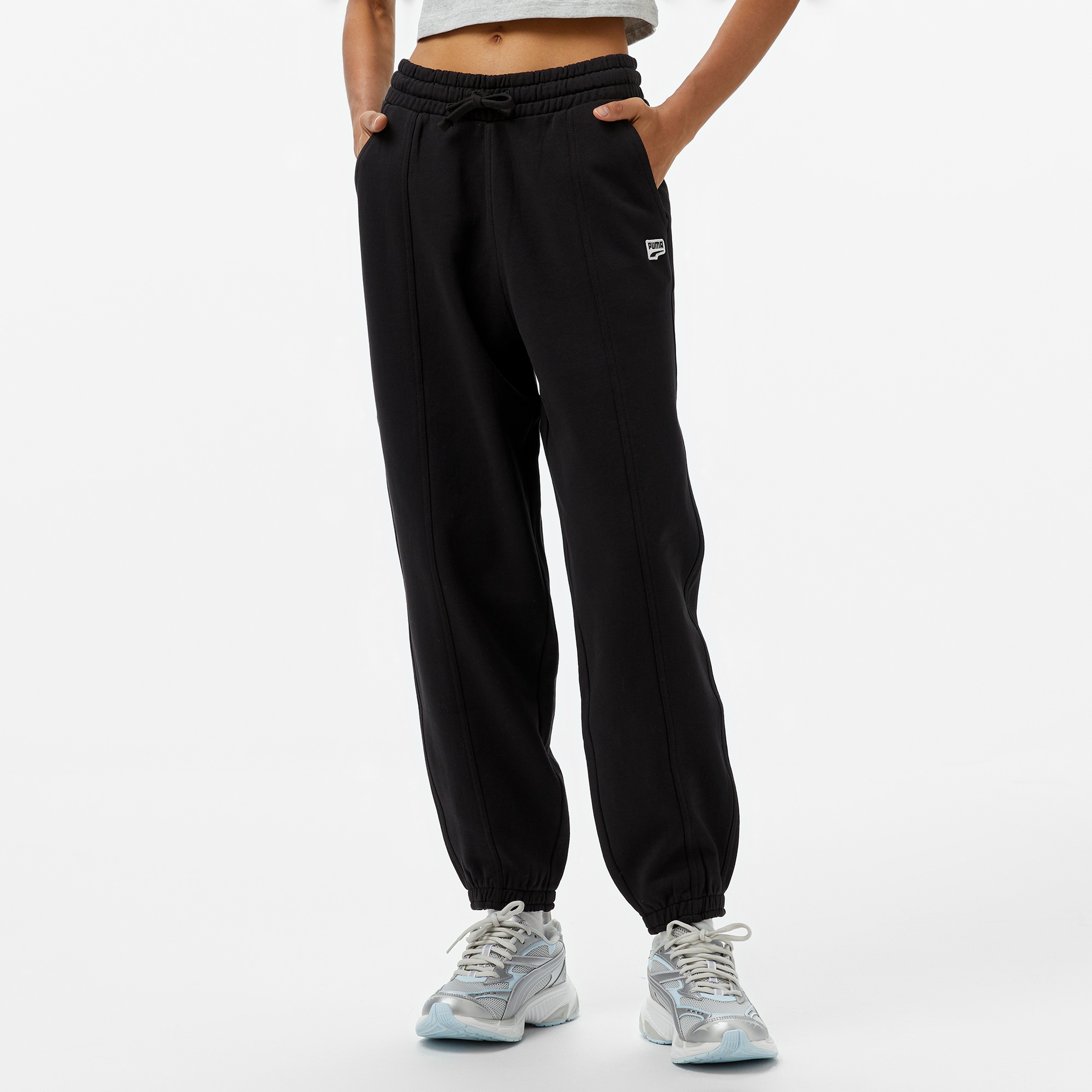 Puma Downtown Re:Collection Kadın Siyah Eşofman Altı