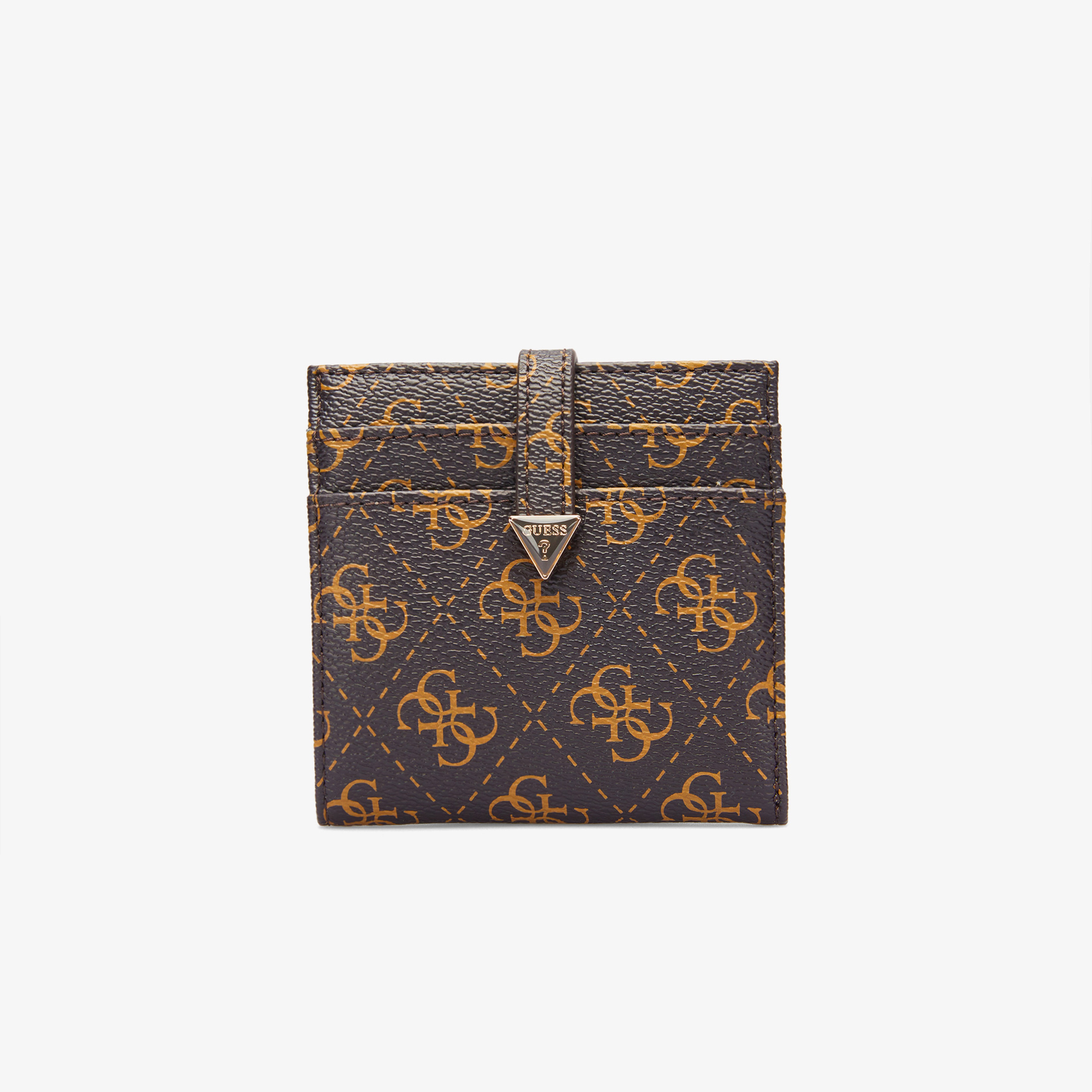 Guess Eco Carly Small Eco Erica Tab Kadın Kahverengi Kartlık