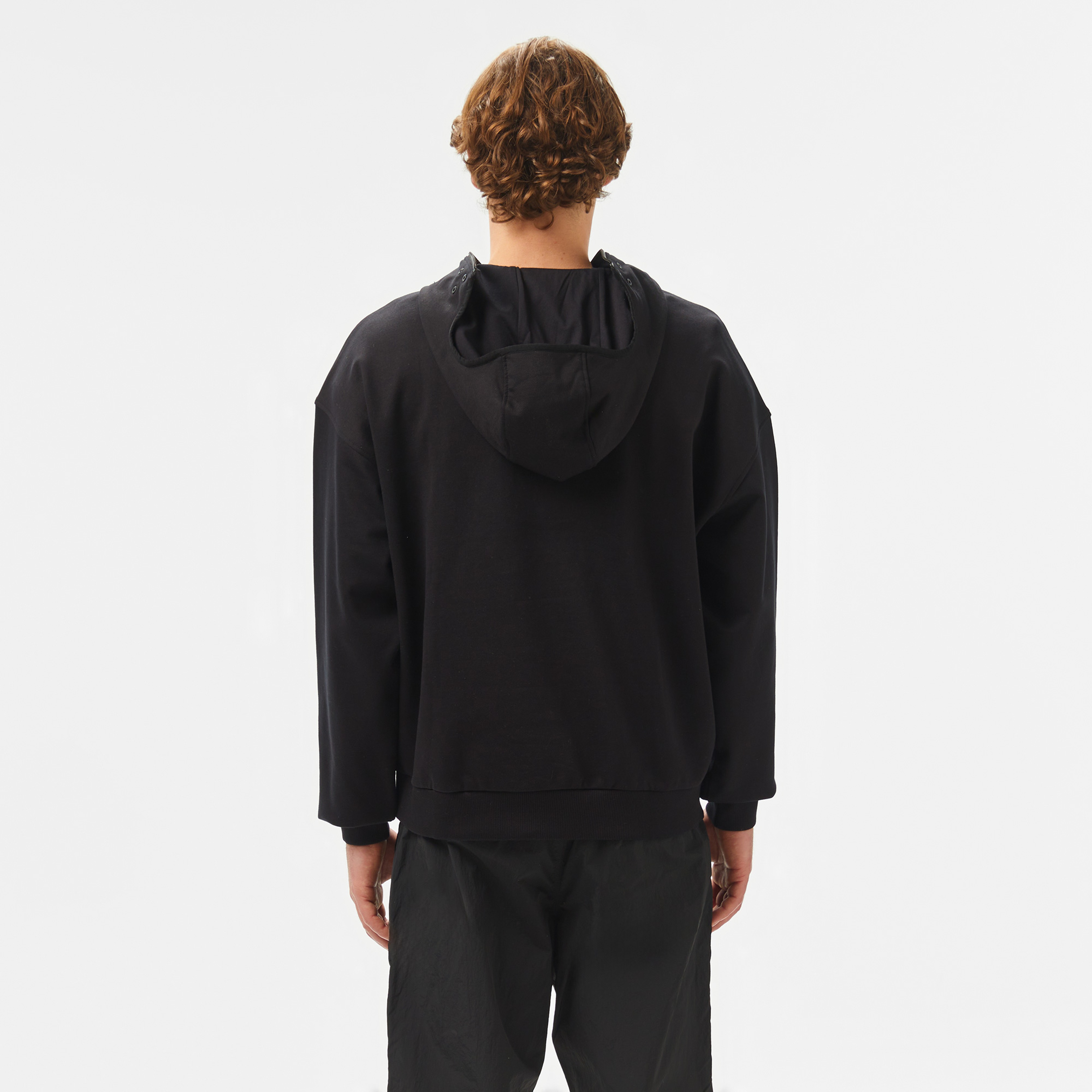 Hugo Dilacktech Erkek Siyah Sweatshirt