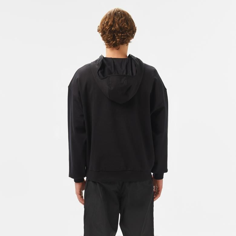 Hugo Dilacktech Erkek Siyah Sweatshirt