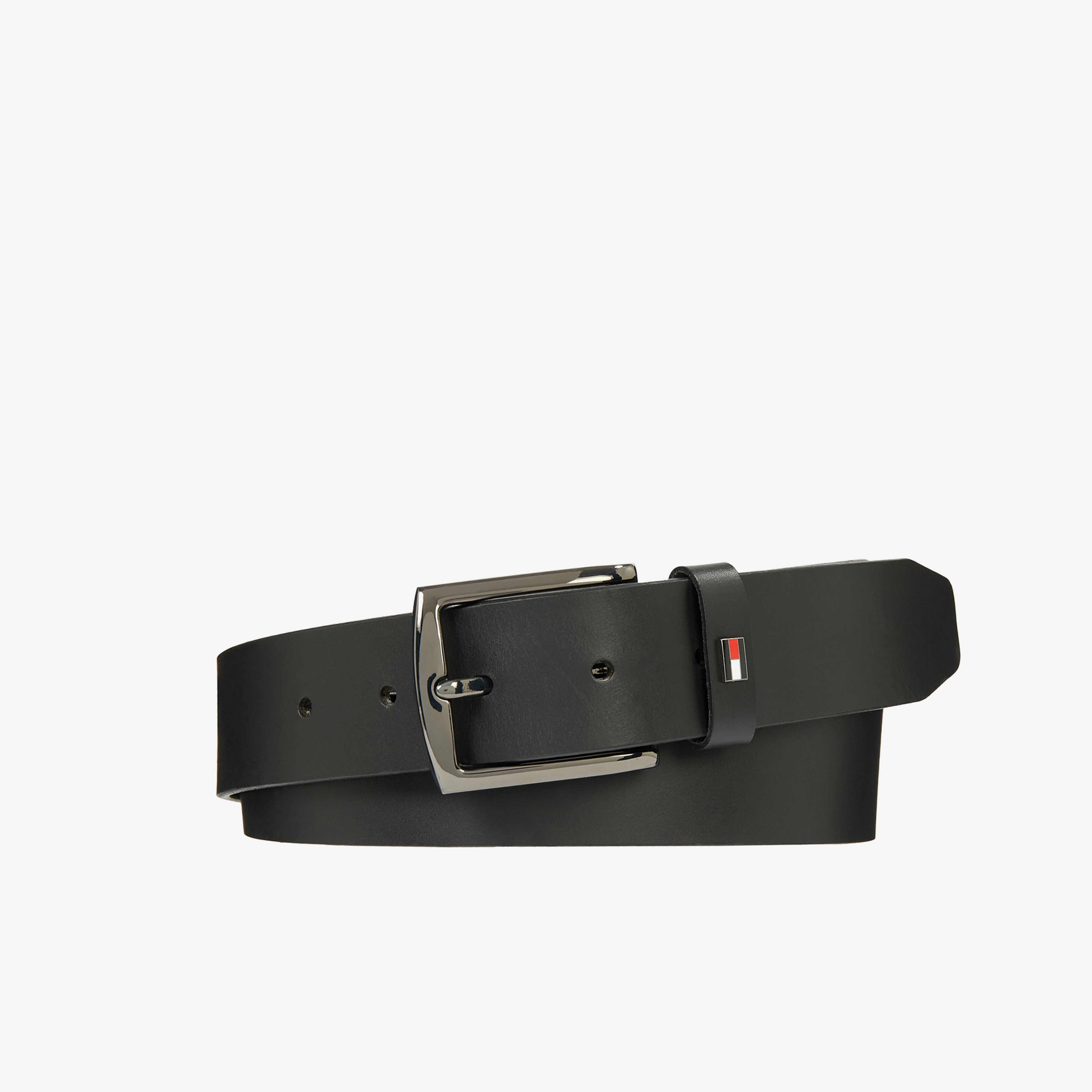 Tommy Hilfiger Erkek Siyah Kemer