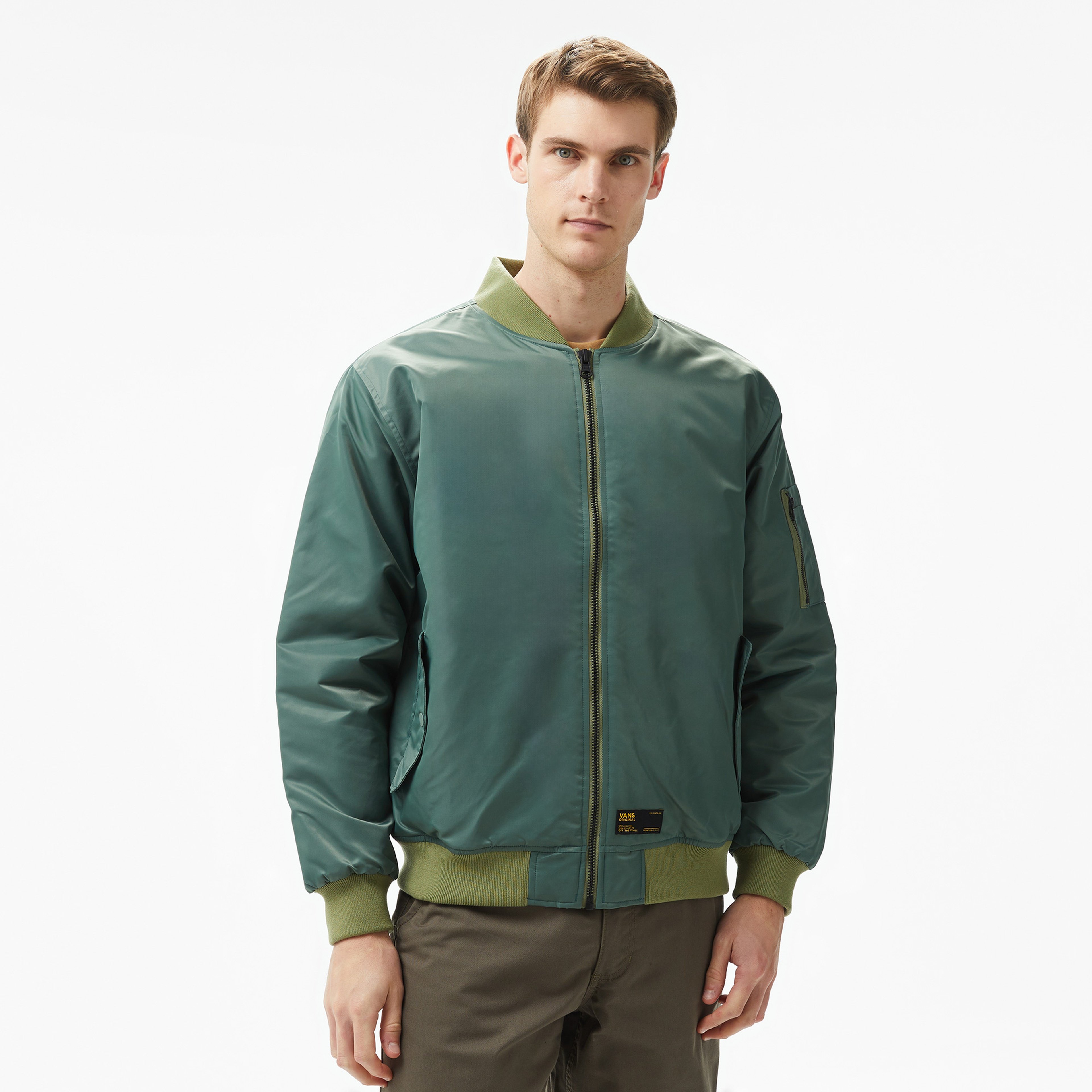 Vans Copley Bomber Erkek Yeşil Ceket