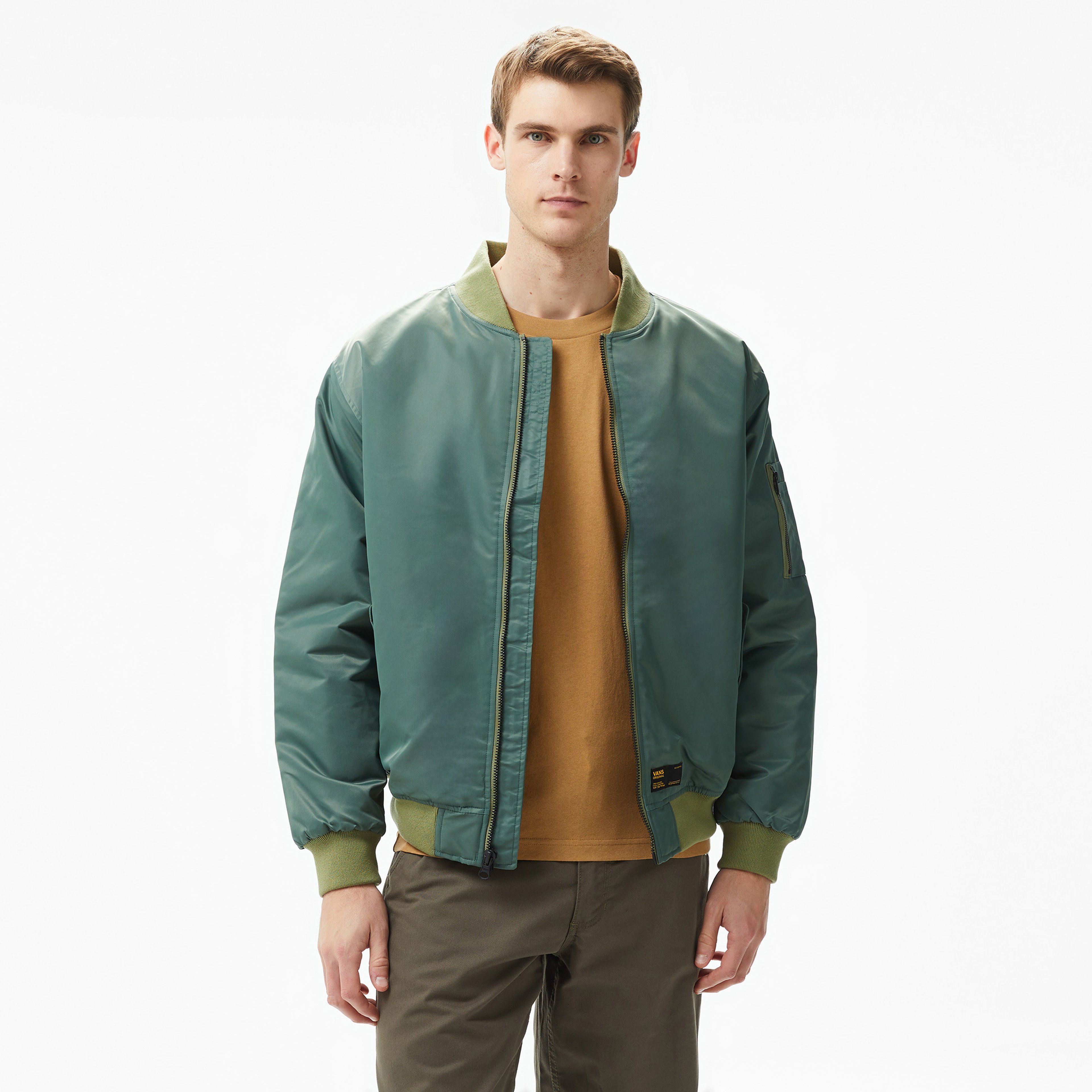 Vans Copley Bomber Erkek Yeşil Ceket