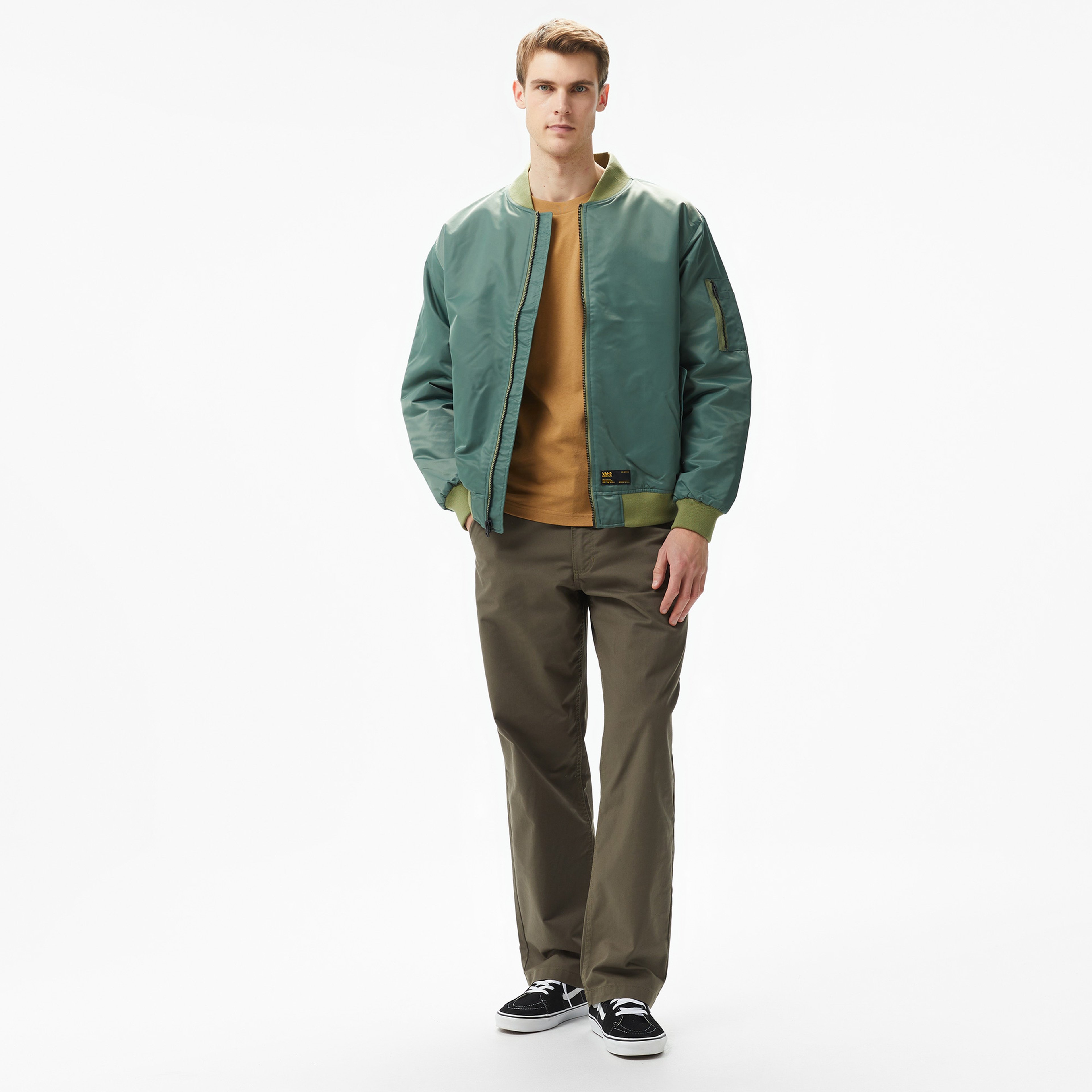 Vans Copley Bomber Erkek Yeşil Ceket