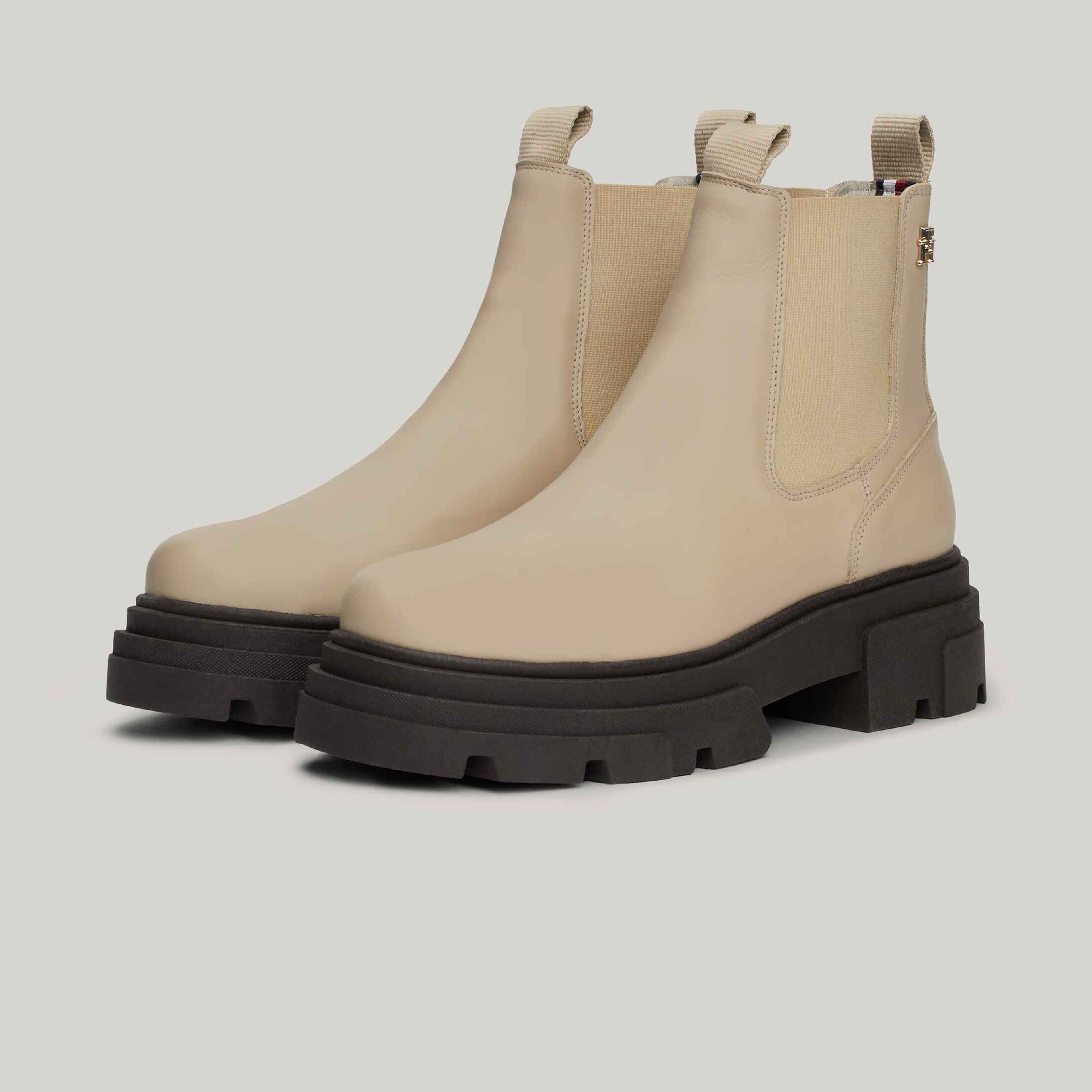 Tommy Hilfiger Kadın Bej Ayakkabı