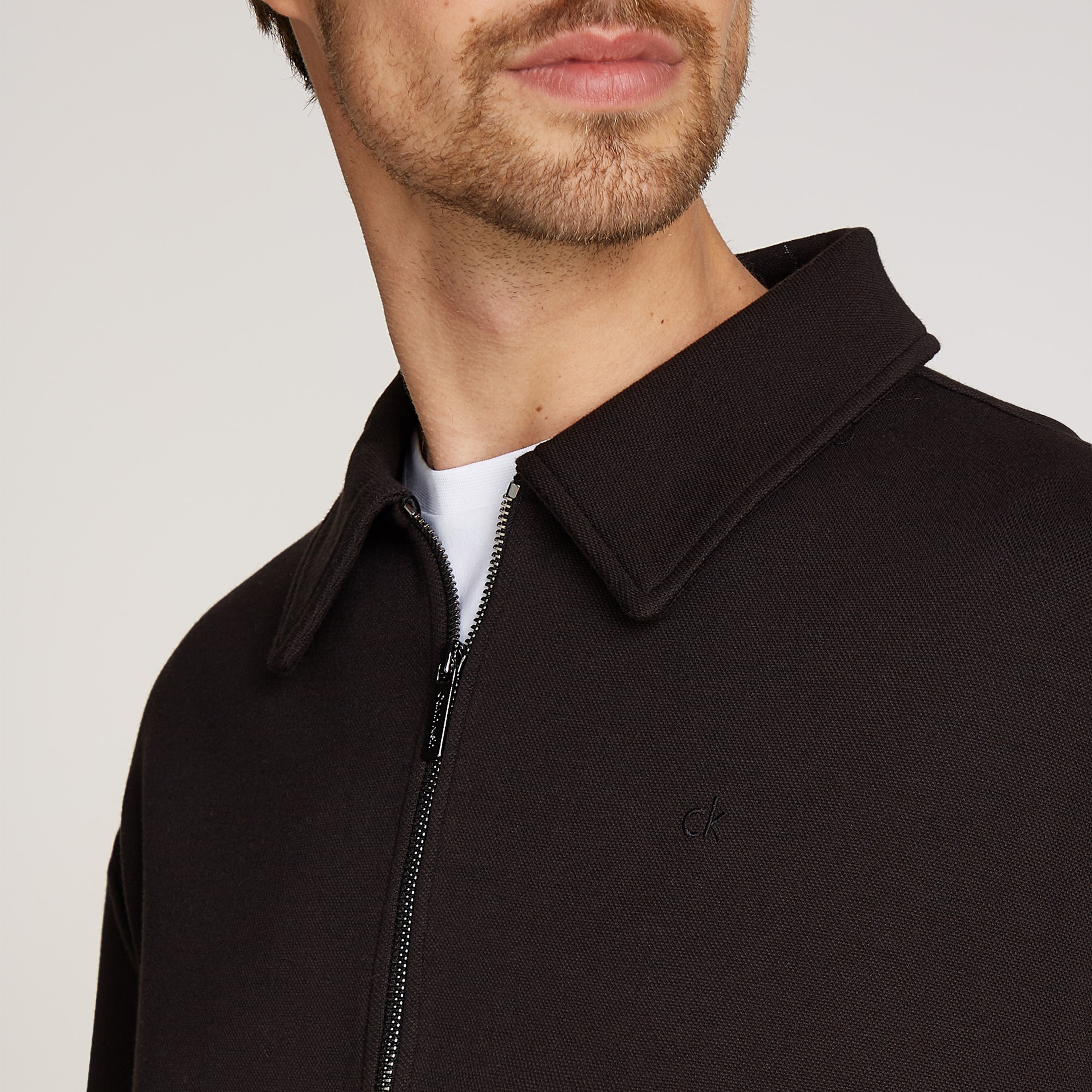 Calvin Klein Erkek Siyah Sweatshirt