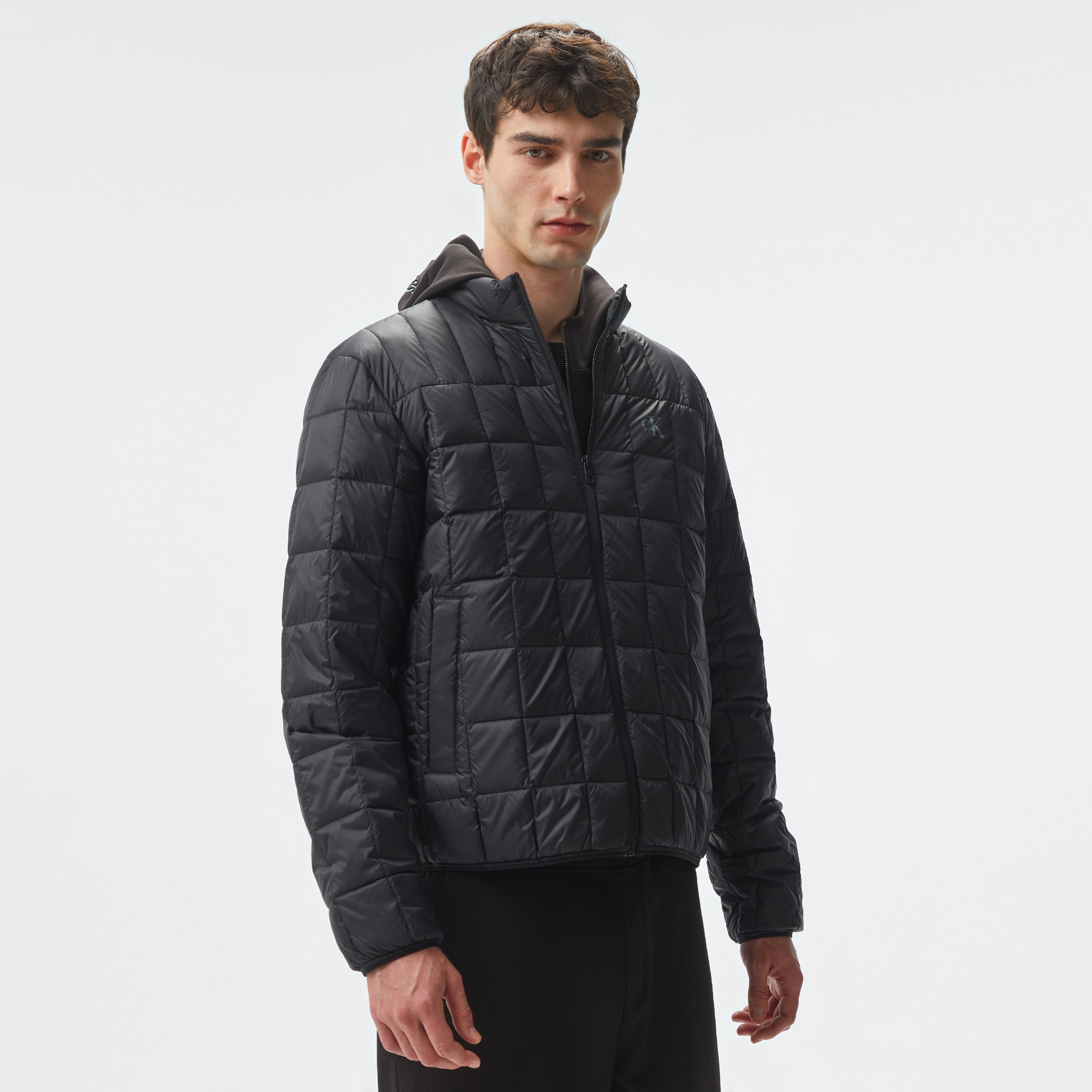 Calvin Klein Jeans Erkek Siyah Mont