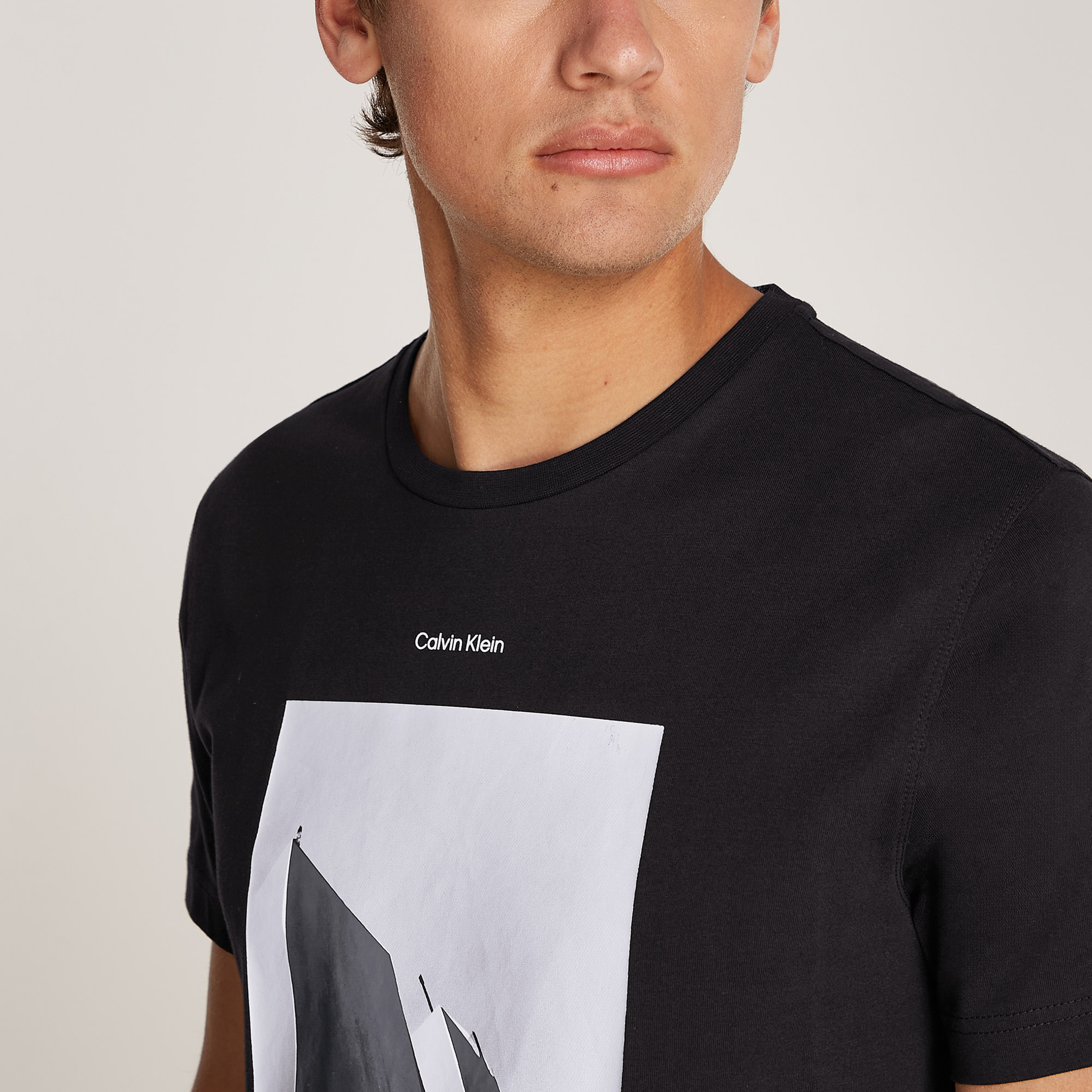Calvin Klein Erkek Siyah T-Shirt