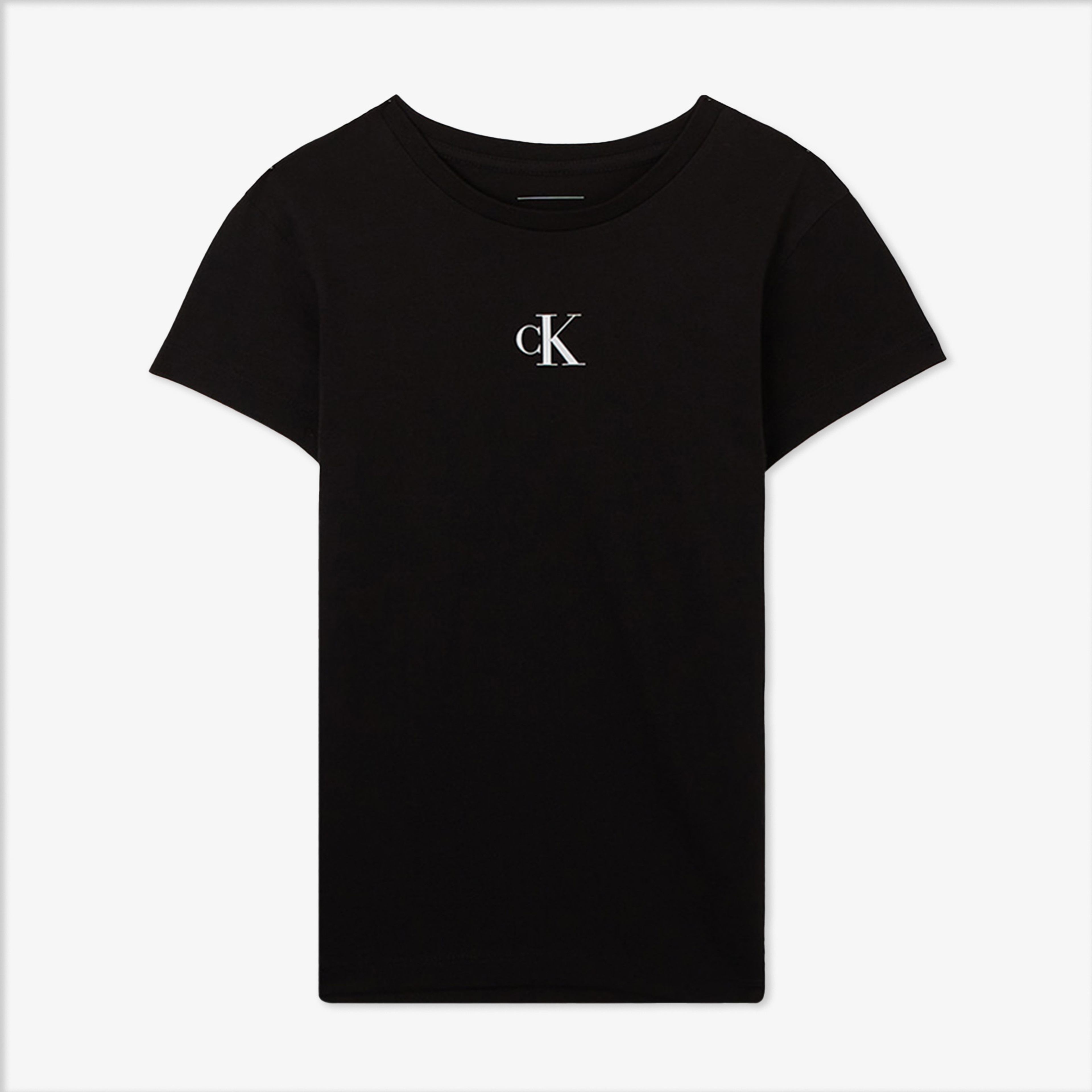 Calvin Klein Jeans 2li Paket Logo Aop Çocuk Siyah/Pembe T-Shirt