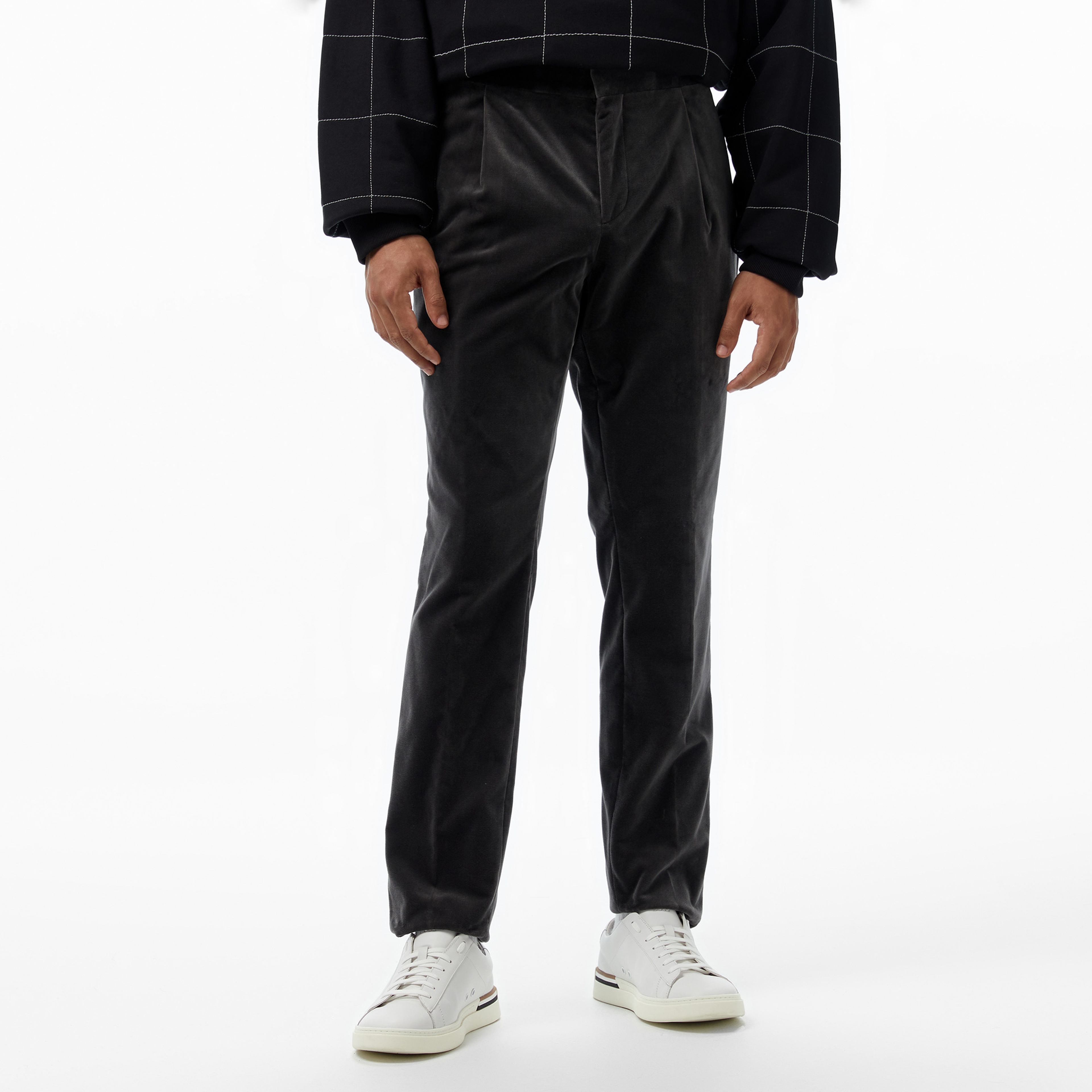 Hugo Getlin242E1X Erkek Gri Pantolon