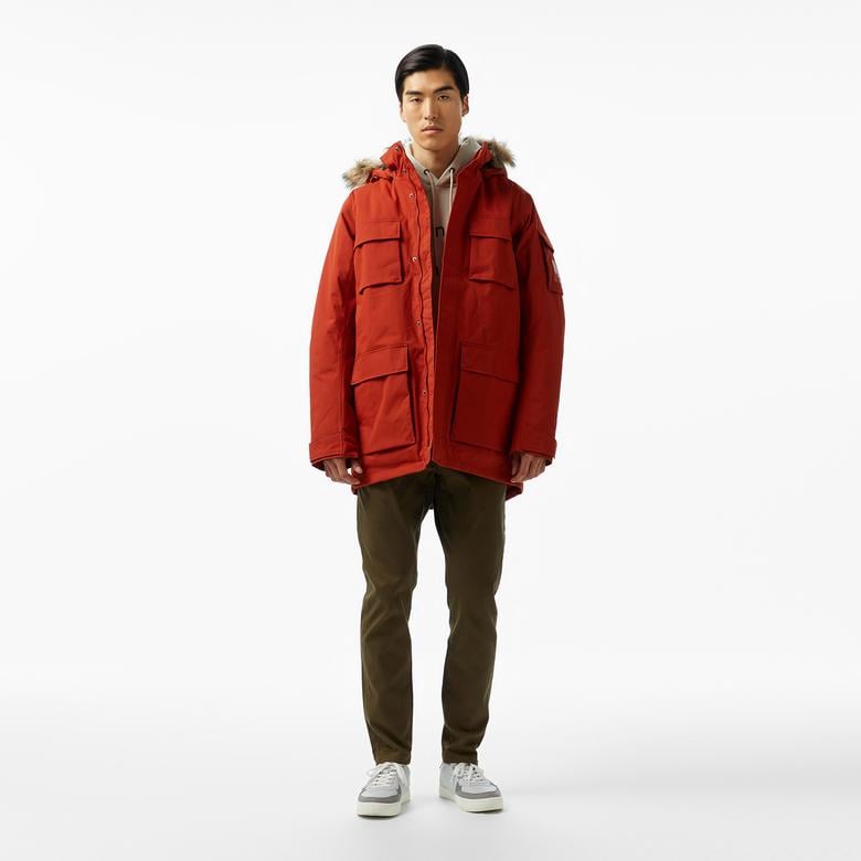 Jack Wolfskin Glacier Canyon Erkek Kırmızı Parka