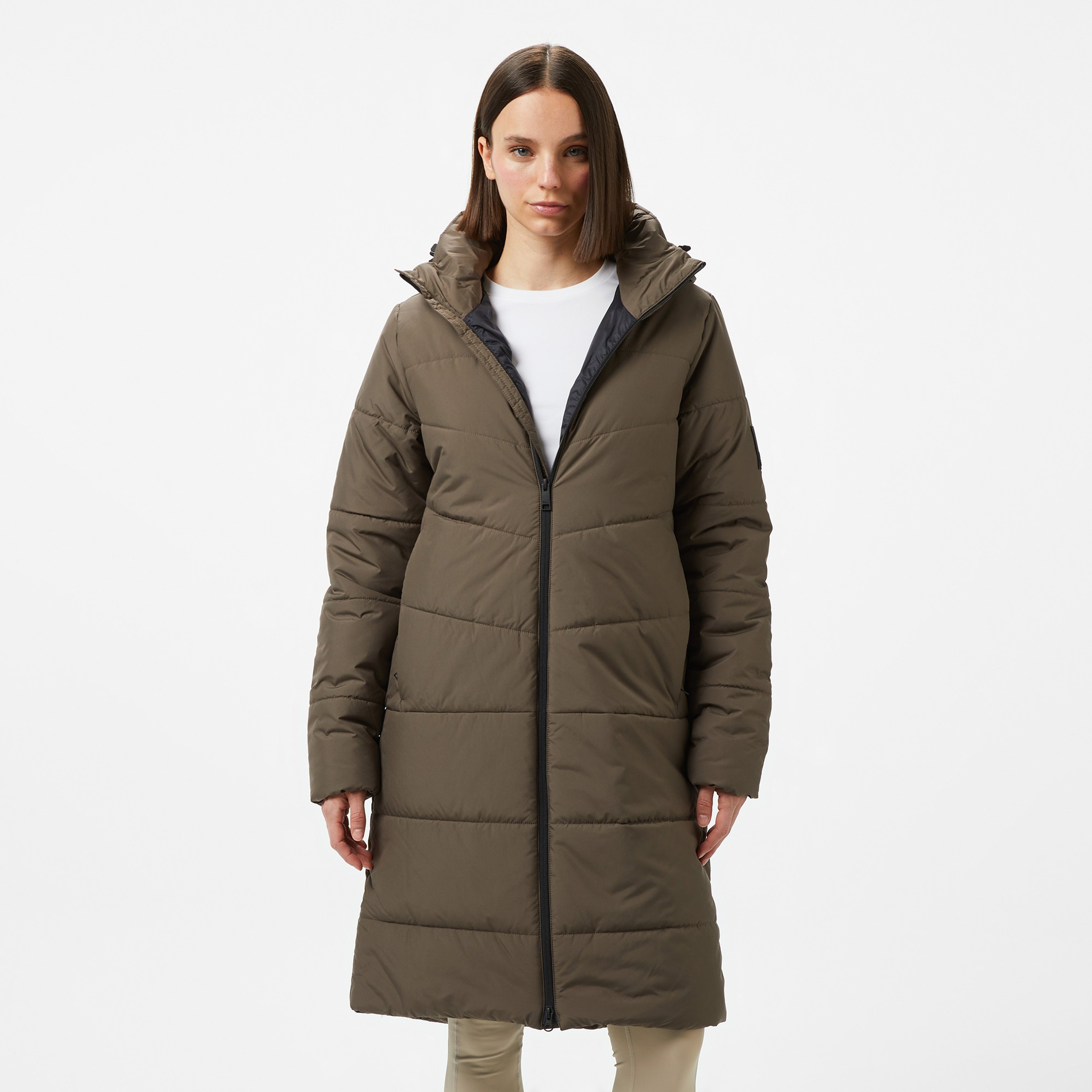 Jack Wolfskin Deutzer Coat W Kadın Kahverengi Ceket