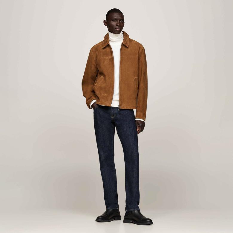 Tommy Hilfiger Erkek Kahverengi Mont