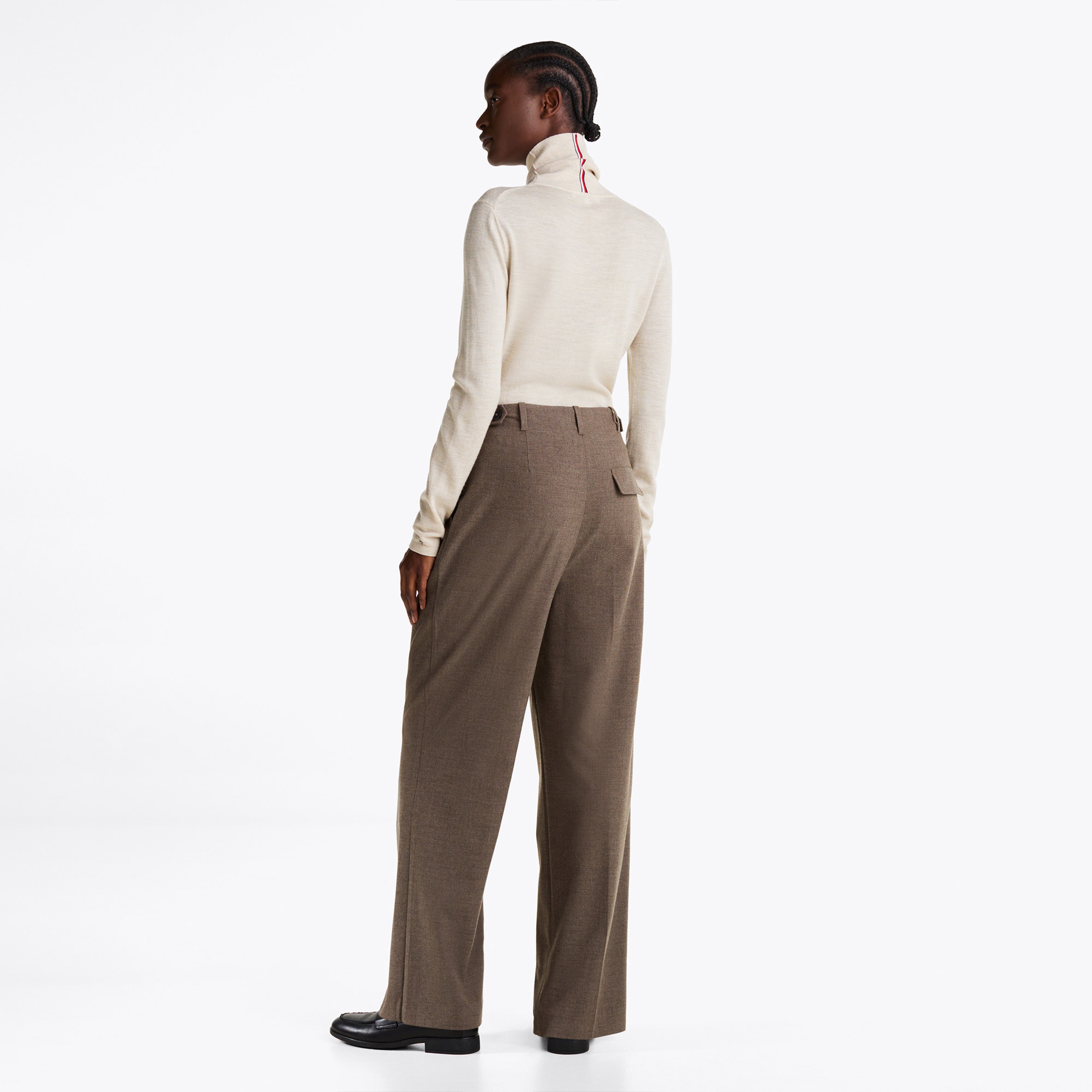 Tommy Hilfiger Kadın Kahverengi Pantolon