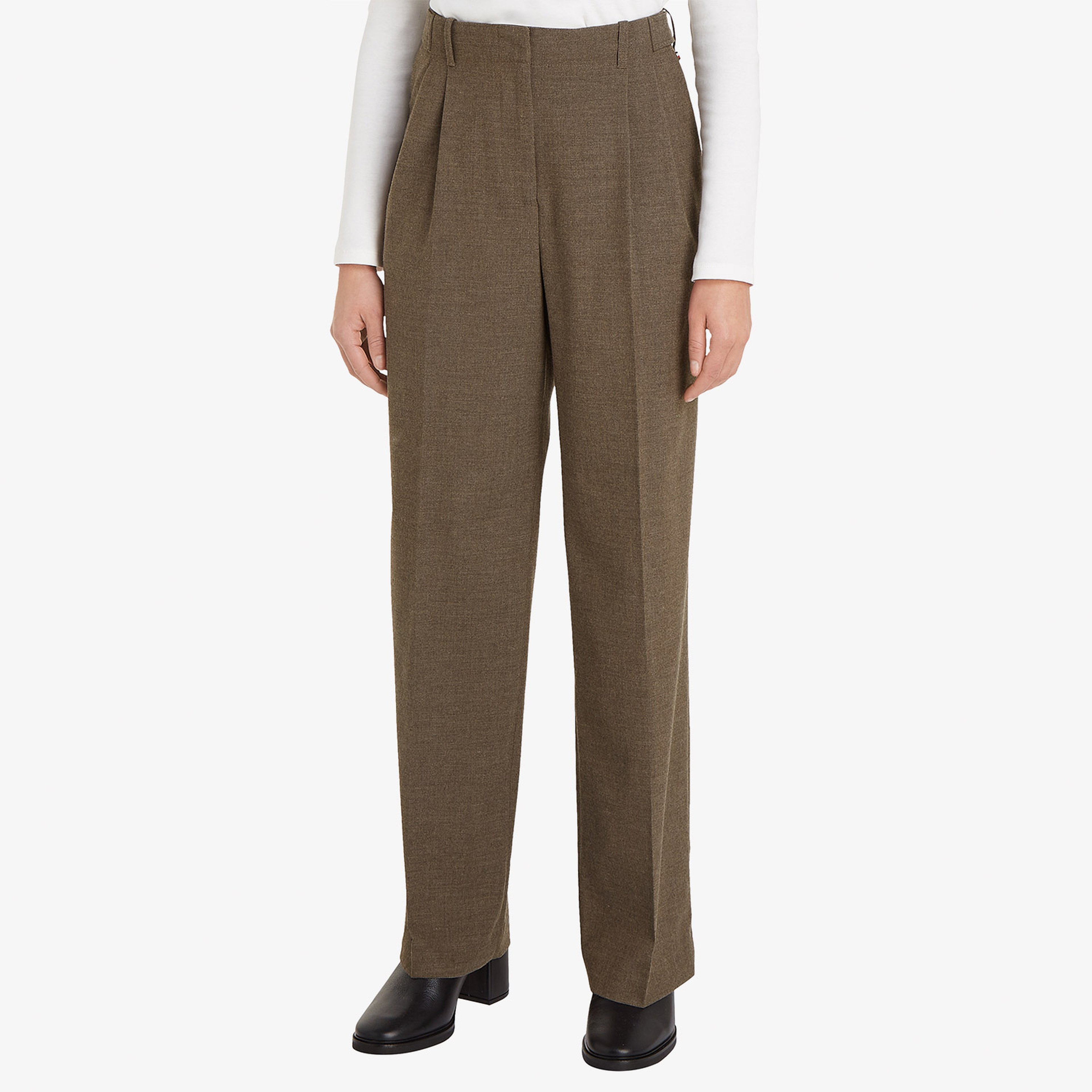 Tommy Hilfiger Kadın Kahverengi Pantolon