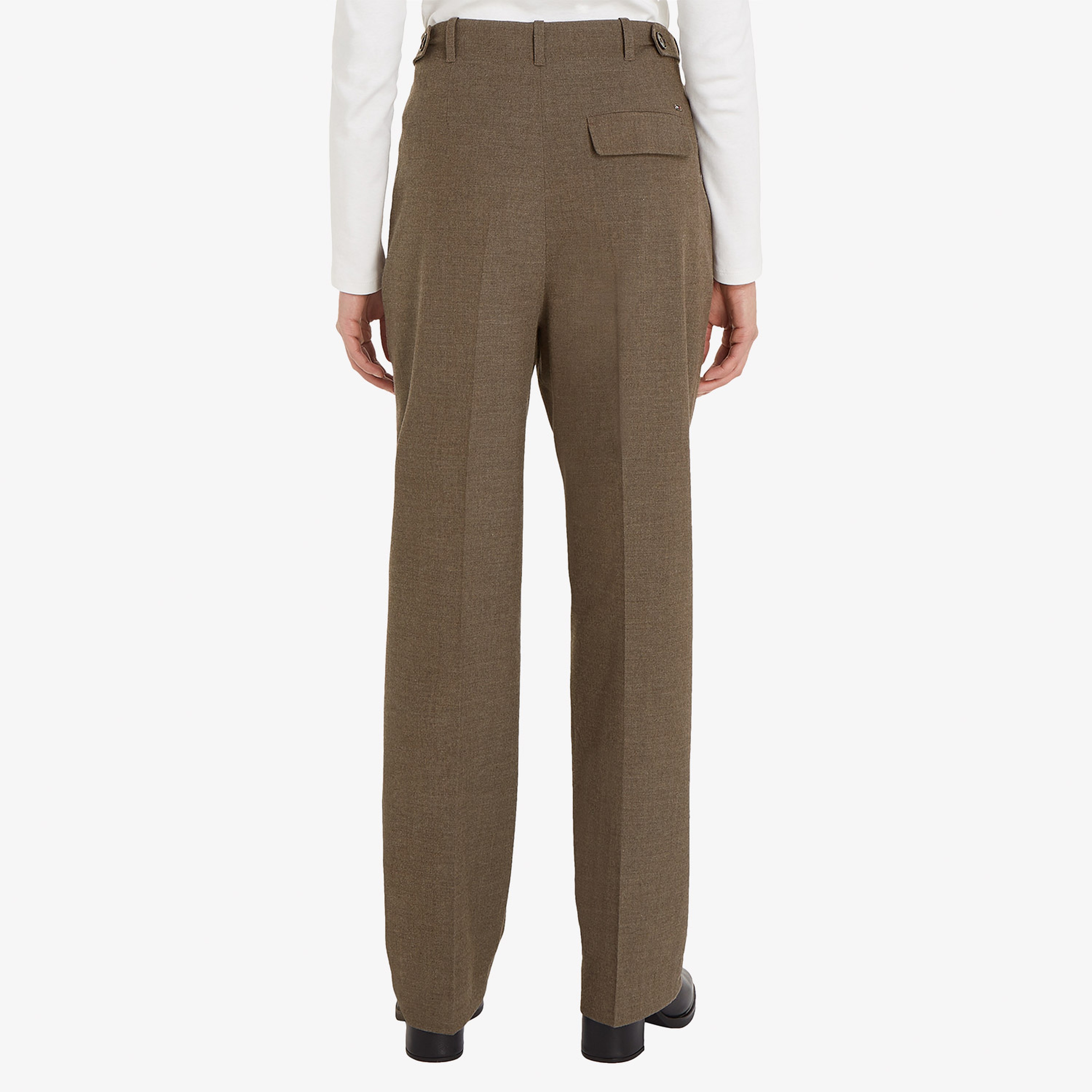 Tommy Hilfiger Kadın Kahverengi Pantolon