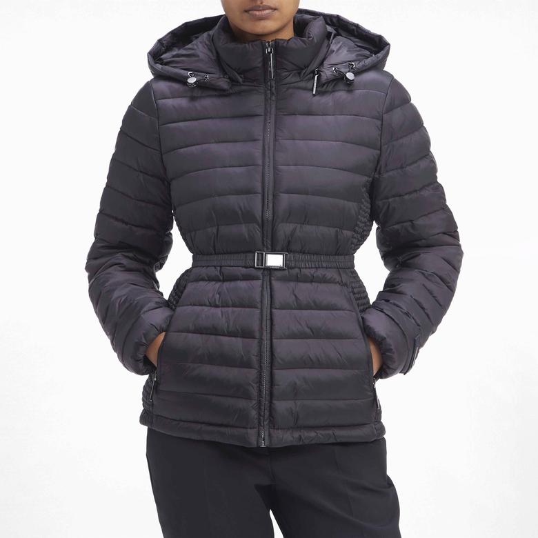 Calvin Klein Kadın Siyah Mont