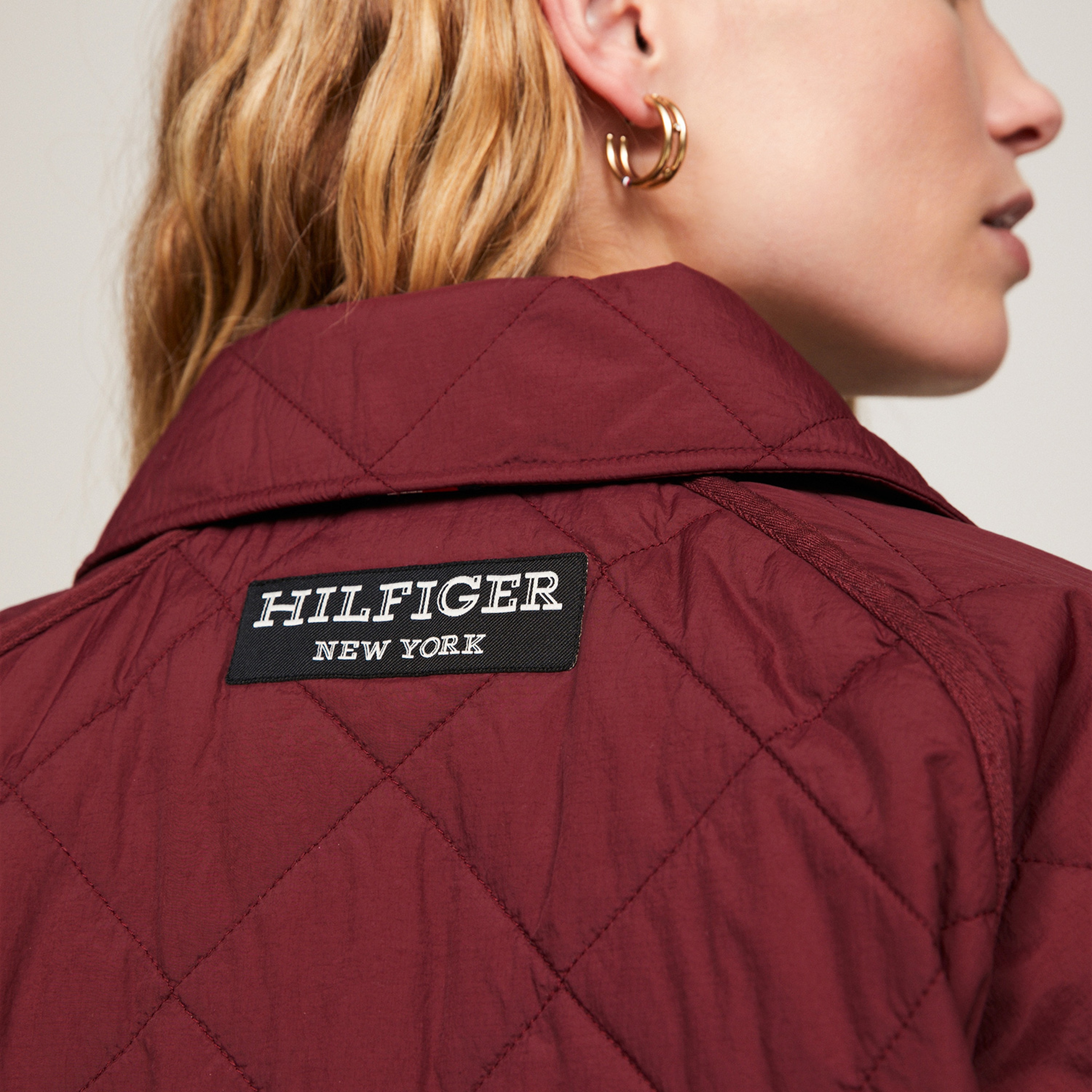 Tommy Hilfiger Kadın Mor Mont