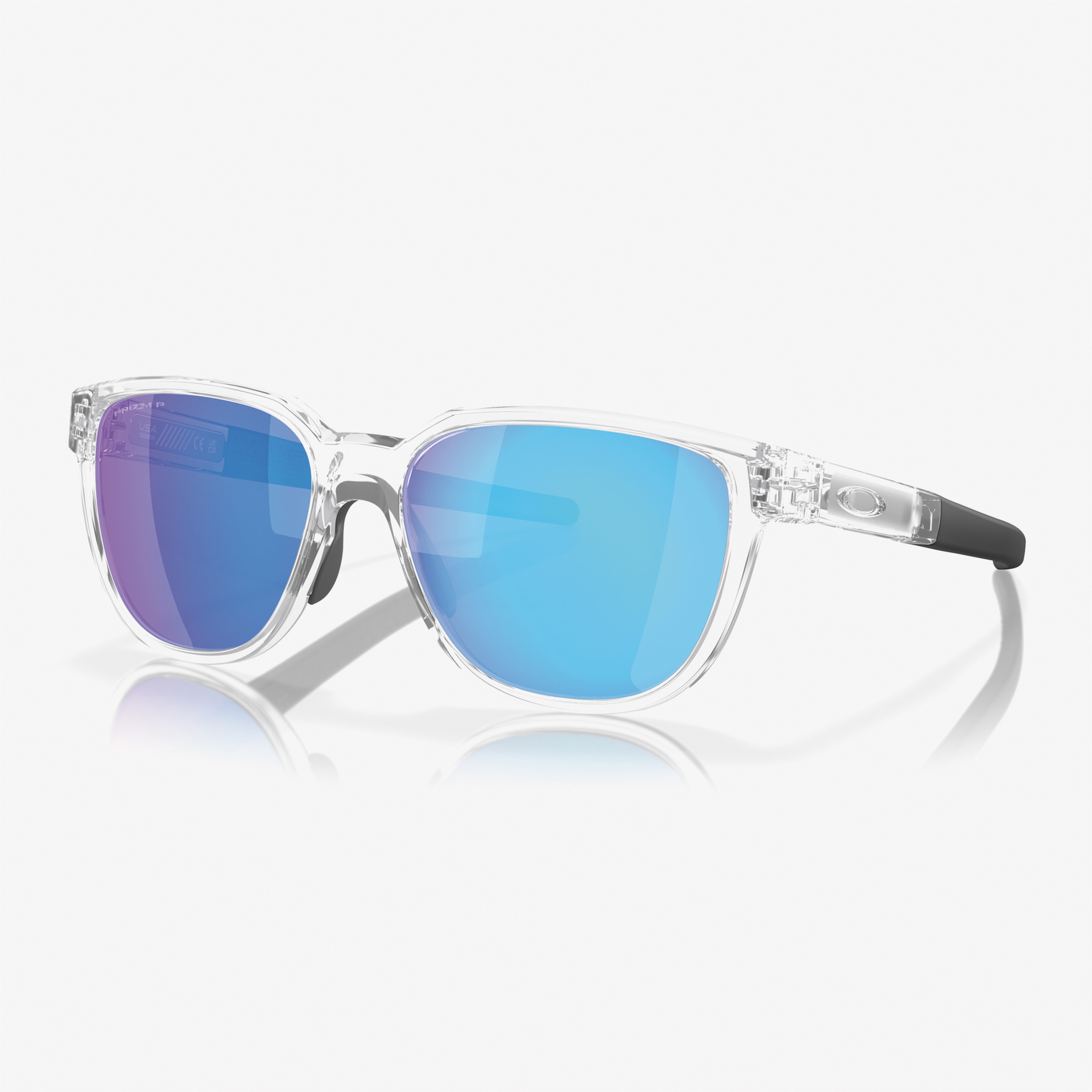 Oakley PRIZM SAPPHIRE POLARIZED Unisex Beyaz Güneş