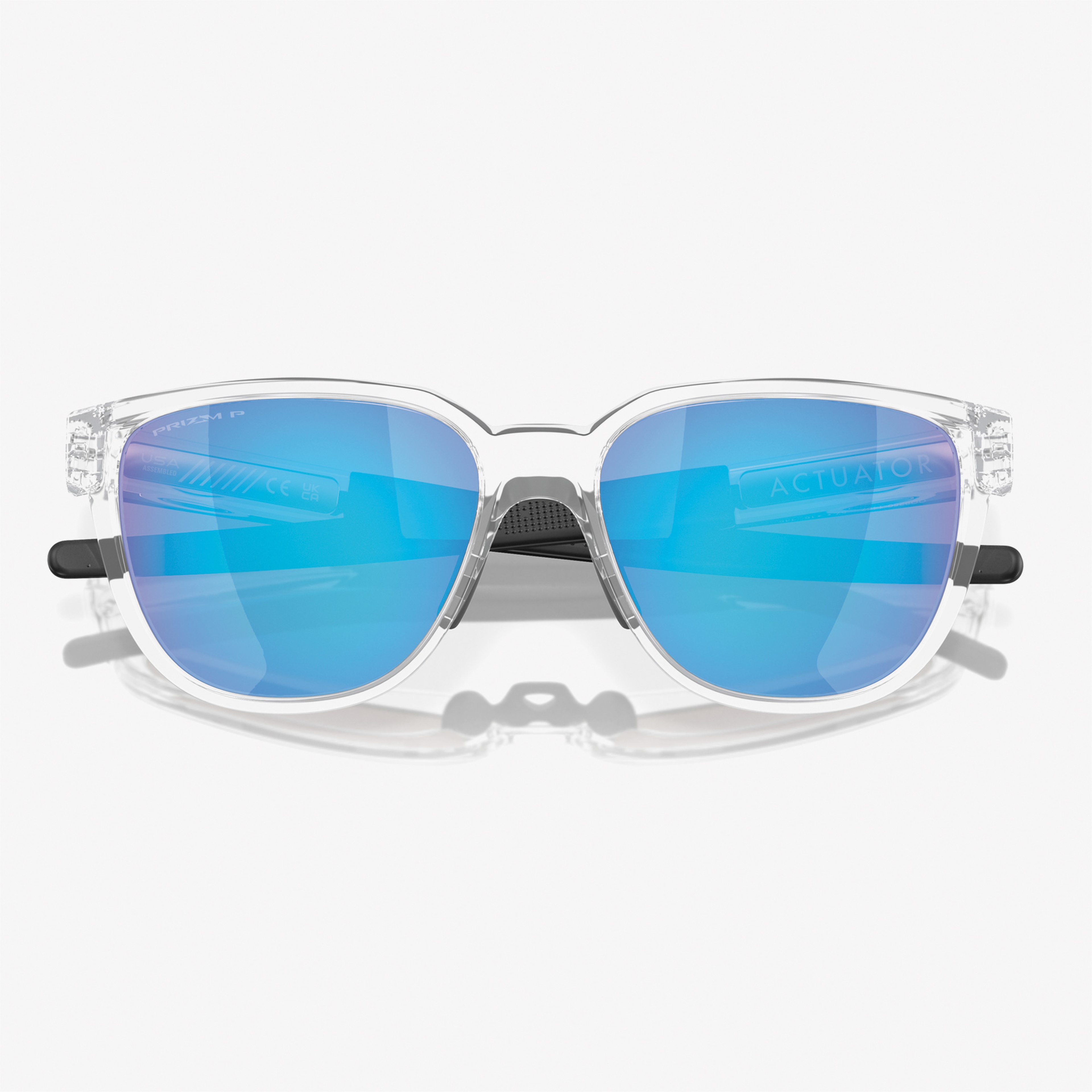 Oakley PRIZM SAPPHIRE POLARIZED Unisex Beyaz Güneş