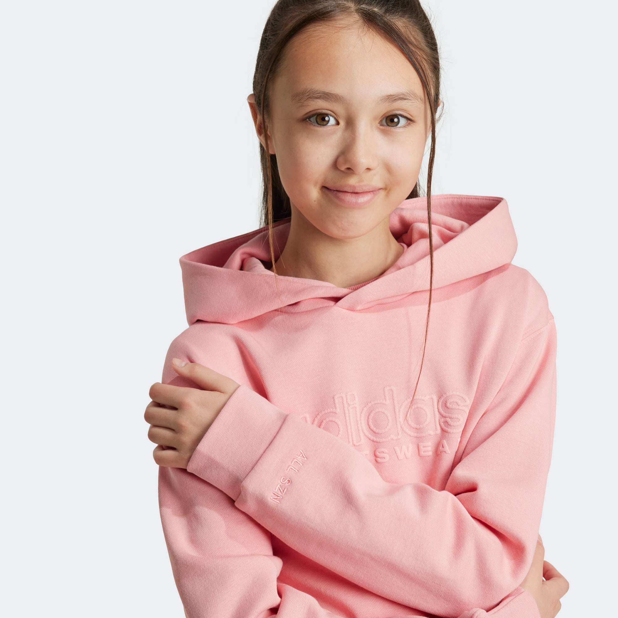 adidas J Szn Gfx Çocuk Pembe Sweatshirt