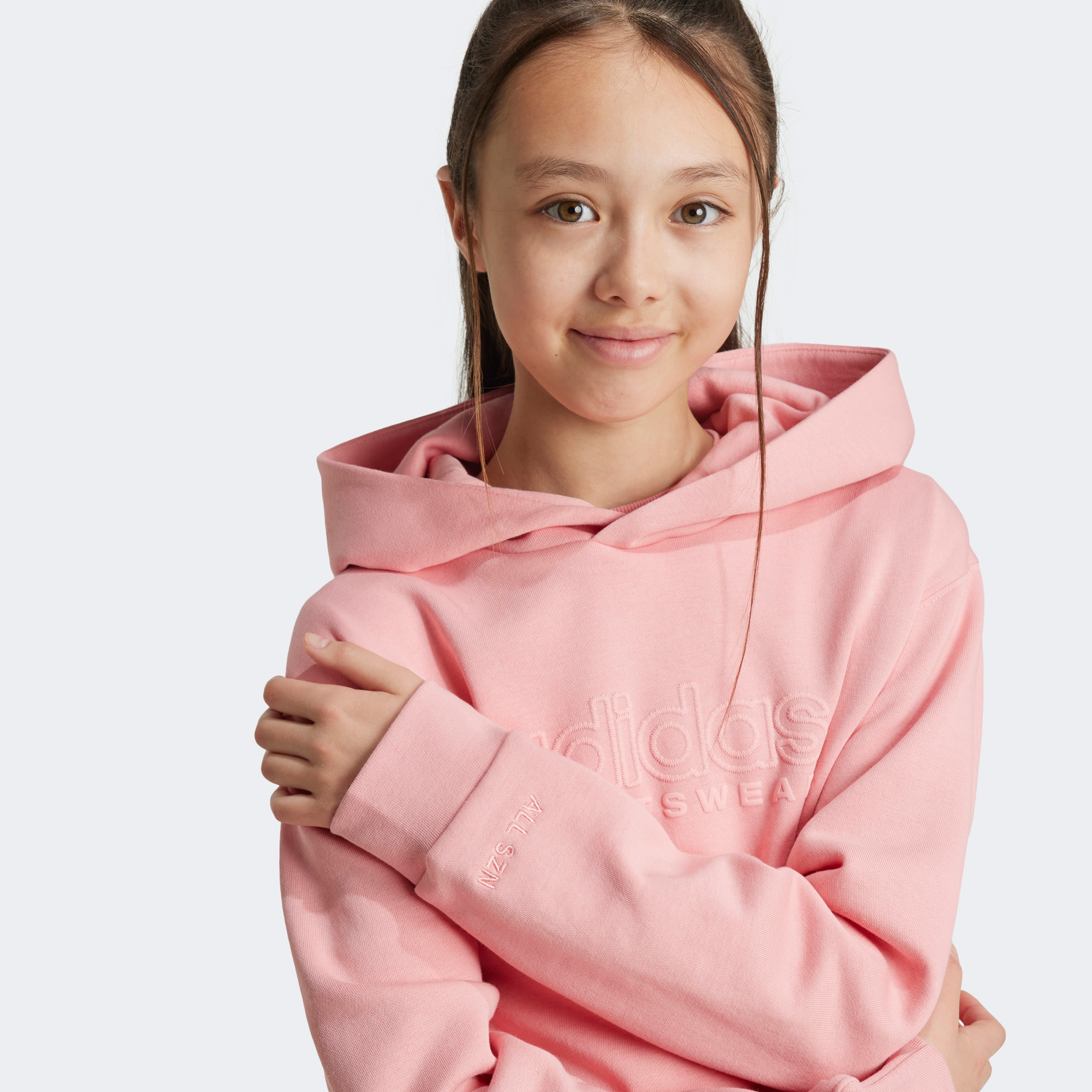 adidas J Szn Gfx Çocuk Pembe Sweatshirt