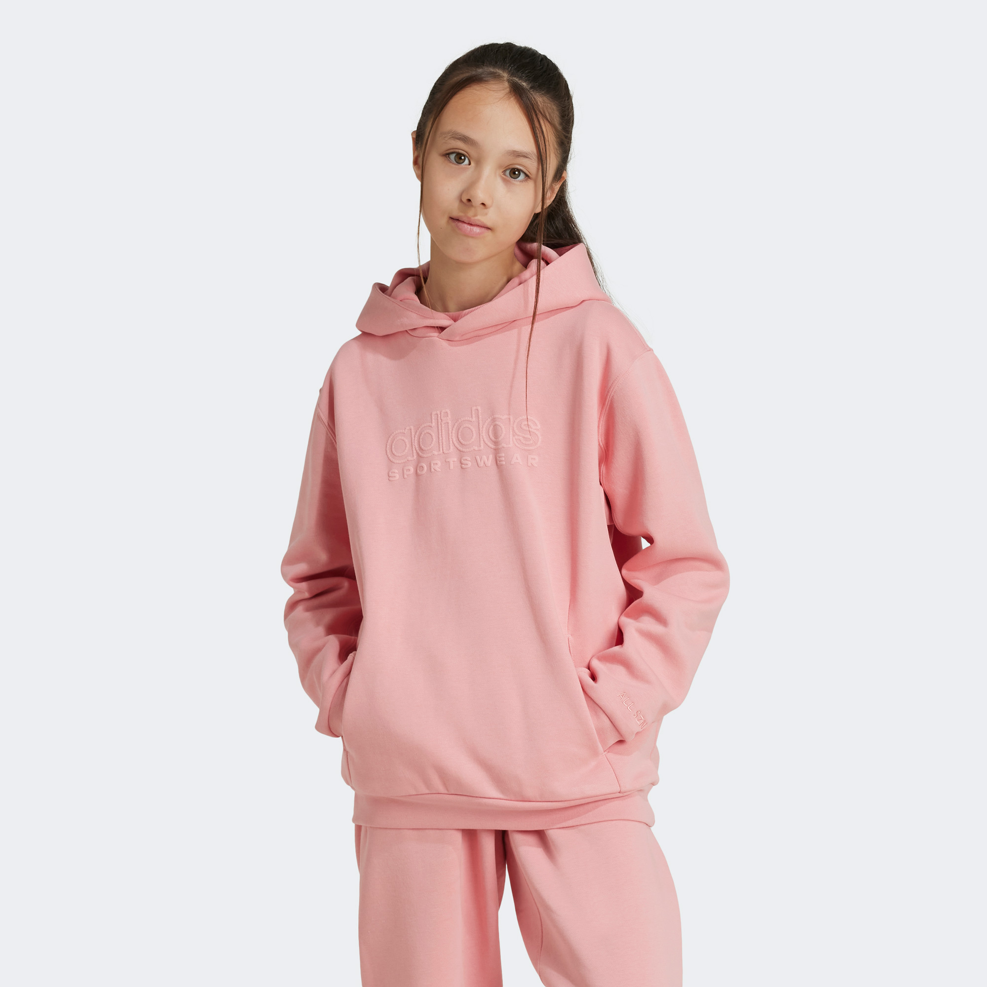adidas J Szn Gfx Çocuk Pembe Sweatshirt
