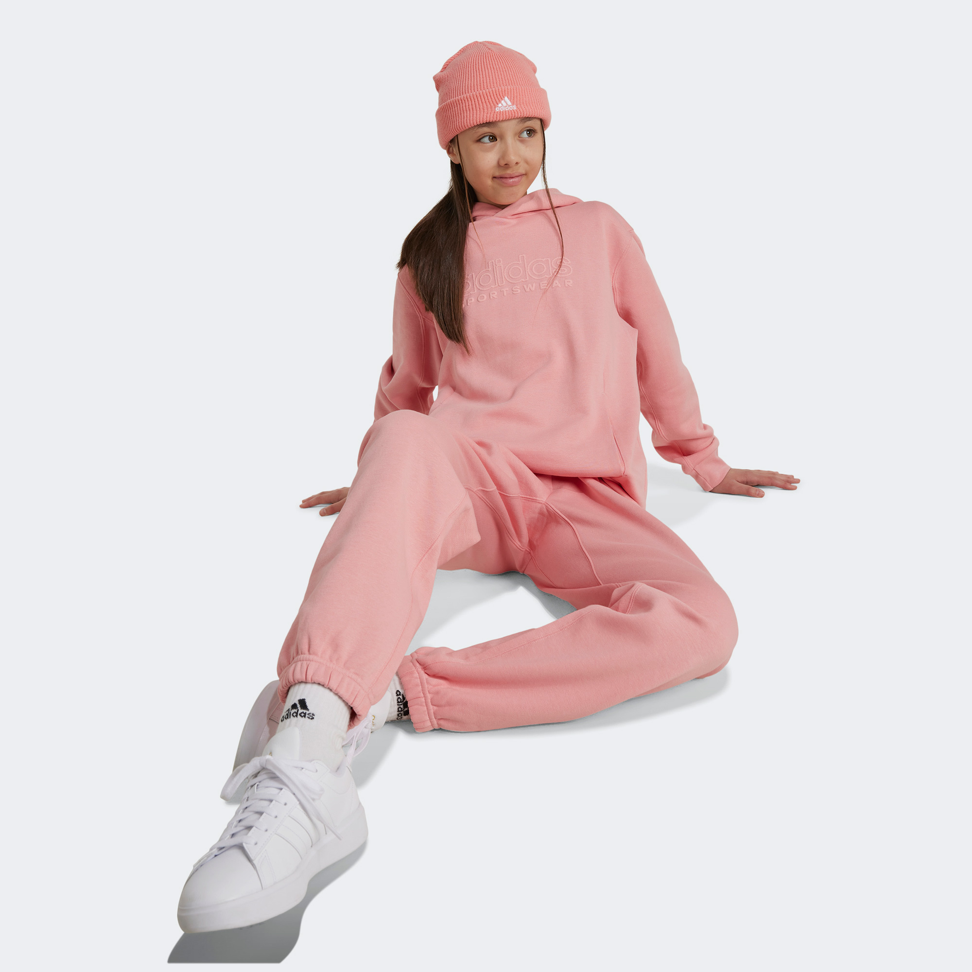 adidas J Szn Gfx Çocuk Pembe Sweatshirt