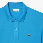 L.12.12 Erkek Slim Fit Mavi Polo