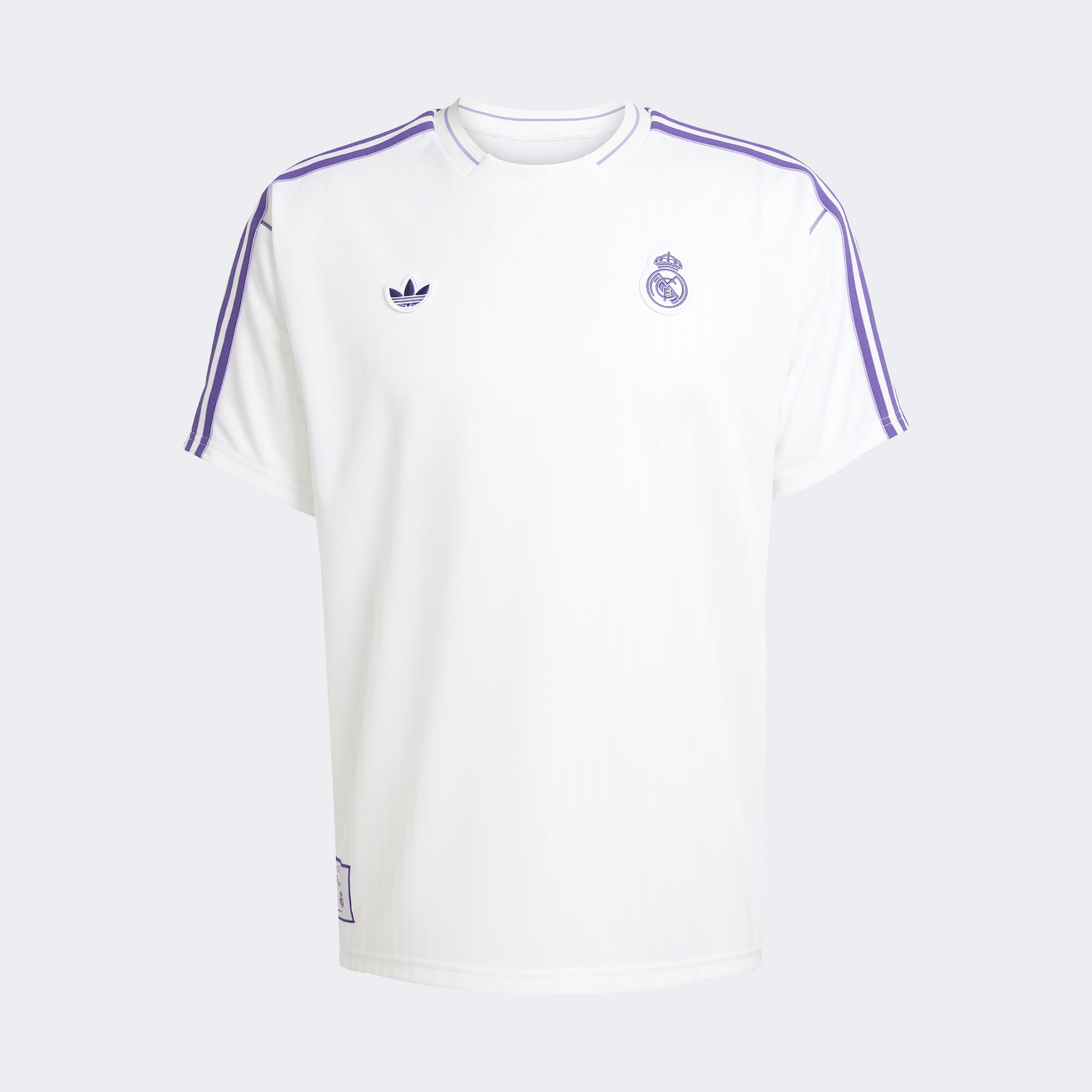 adidas Real Madrid Terrace Icons Unisex Beyaz Futbol Forması