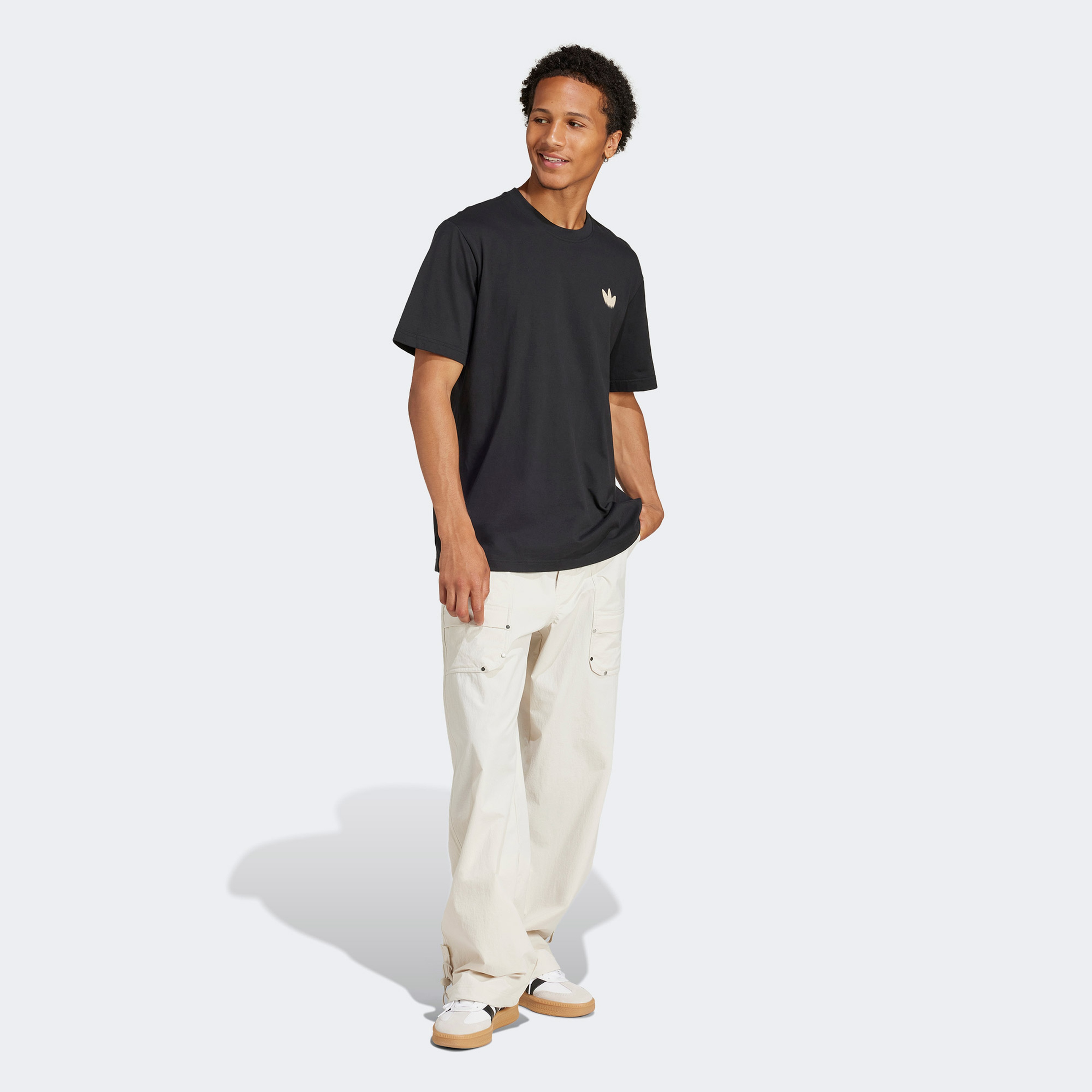 adidas Skeleton Erkek Siyah T-Shirt