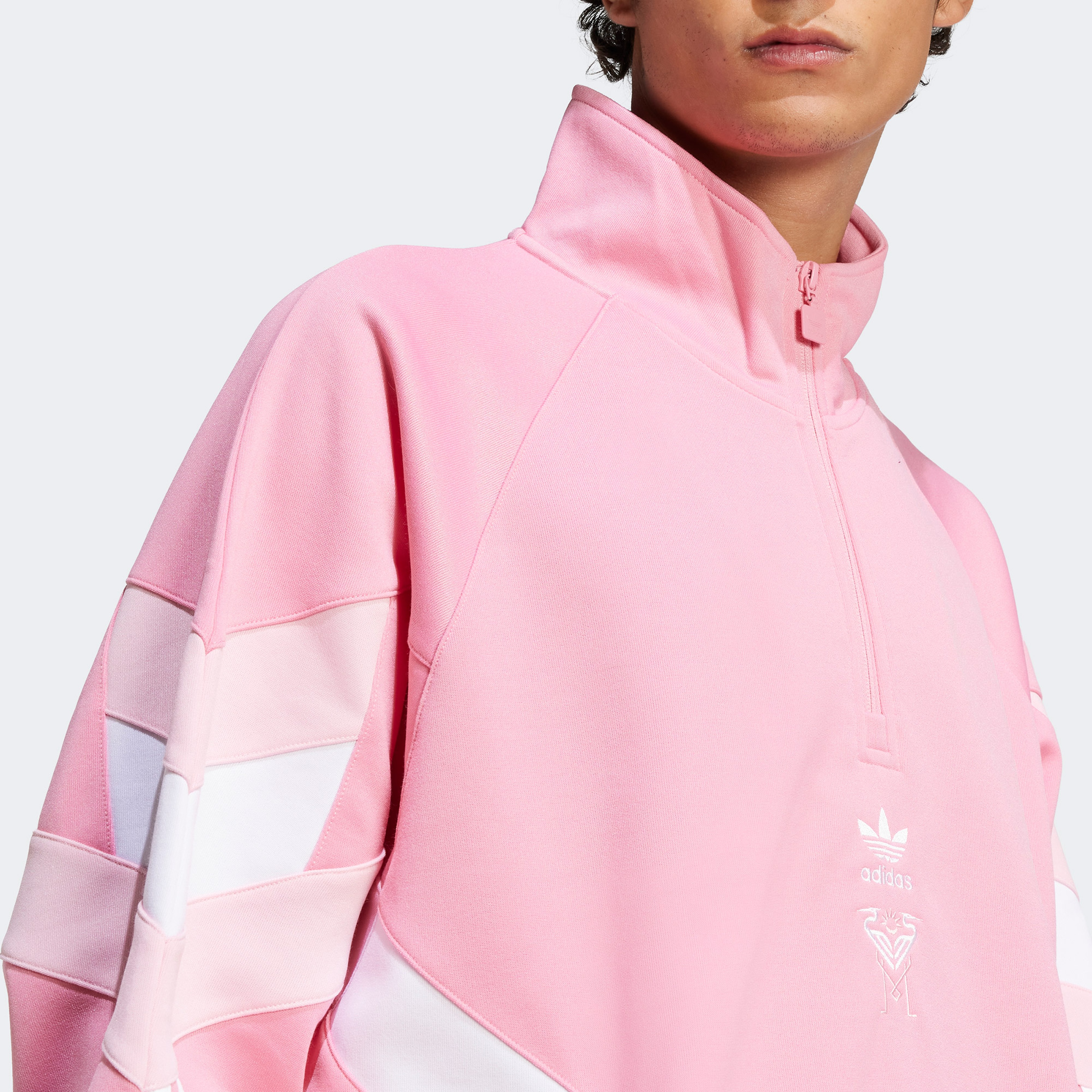 adidas Inter Miami CF Erkek Pembe Sweatshirt