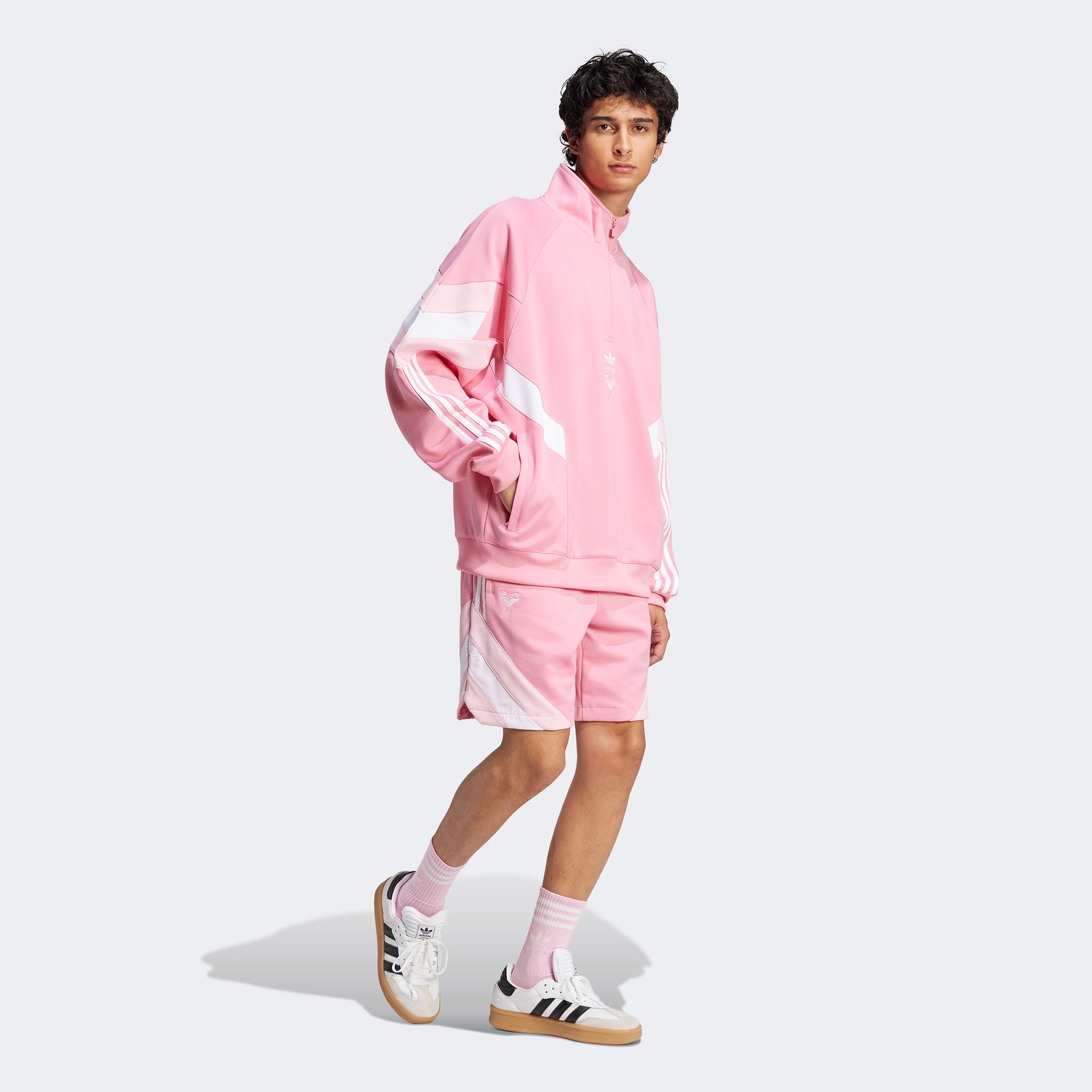 adidas Inter Miami CF Erkek Pembe Sweatshirt