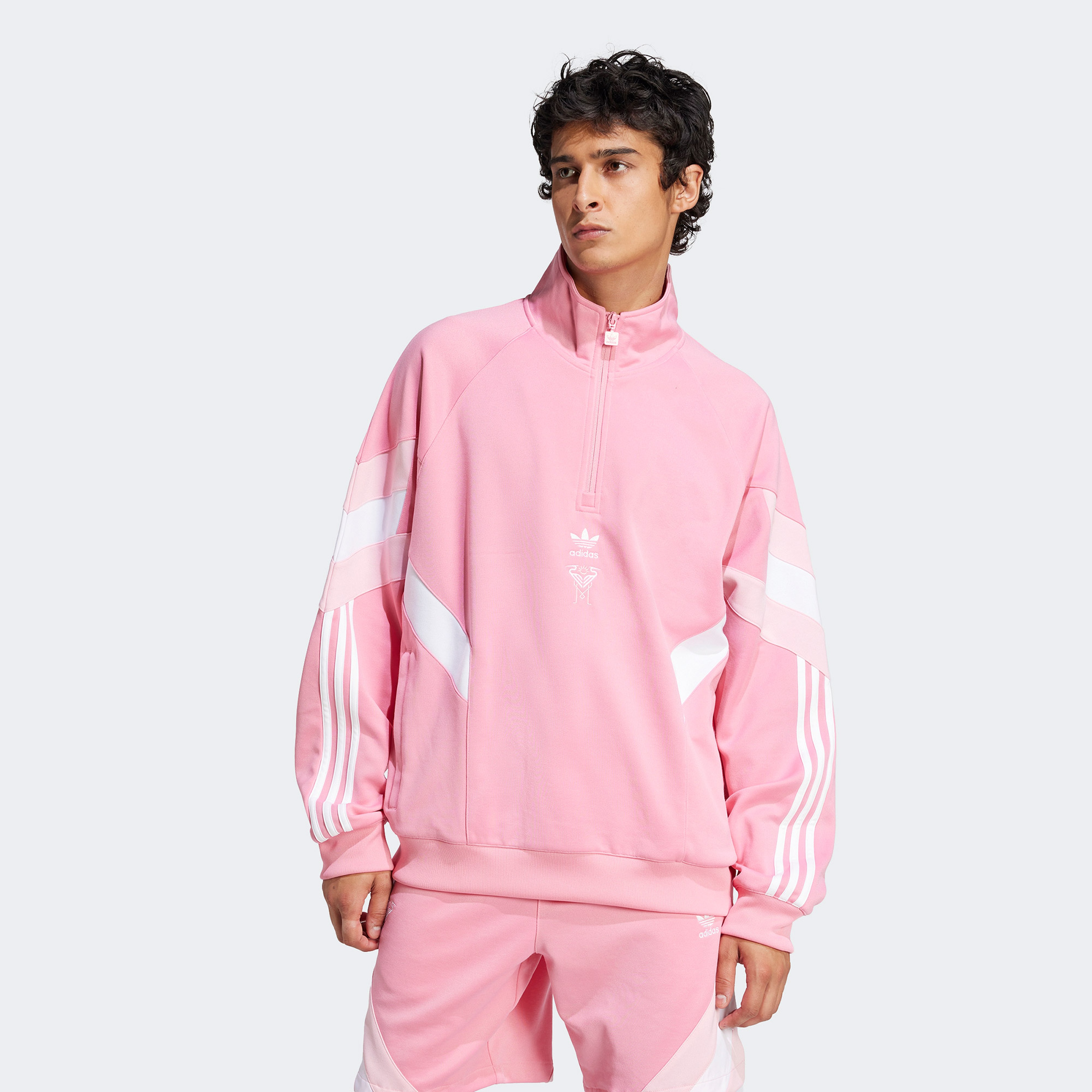 adidas Inter Miami CF Erkek Pembe Sweatshirt