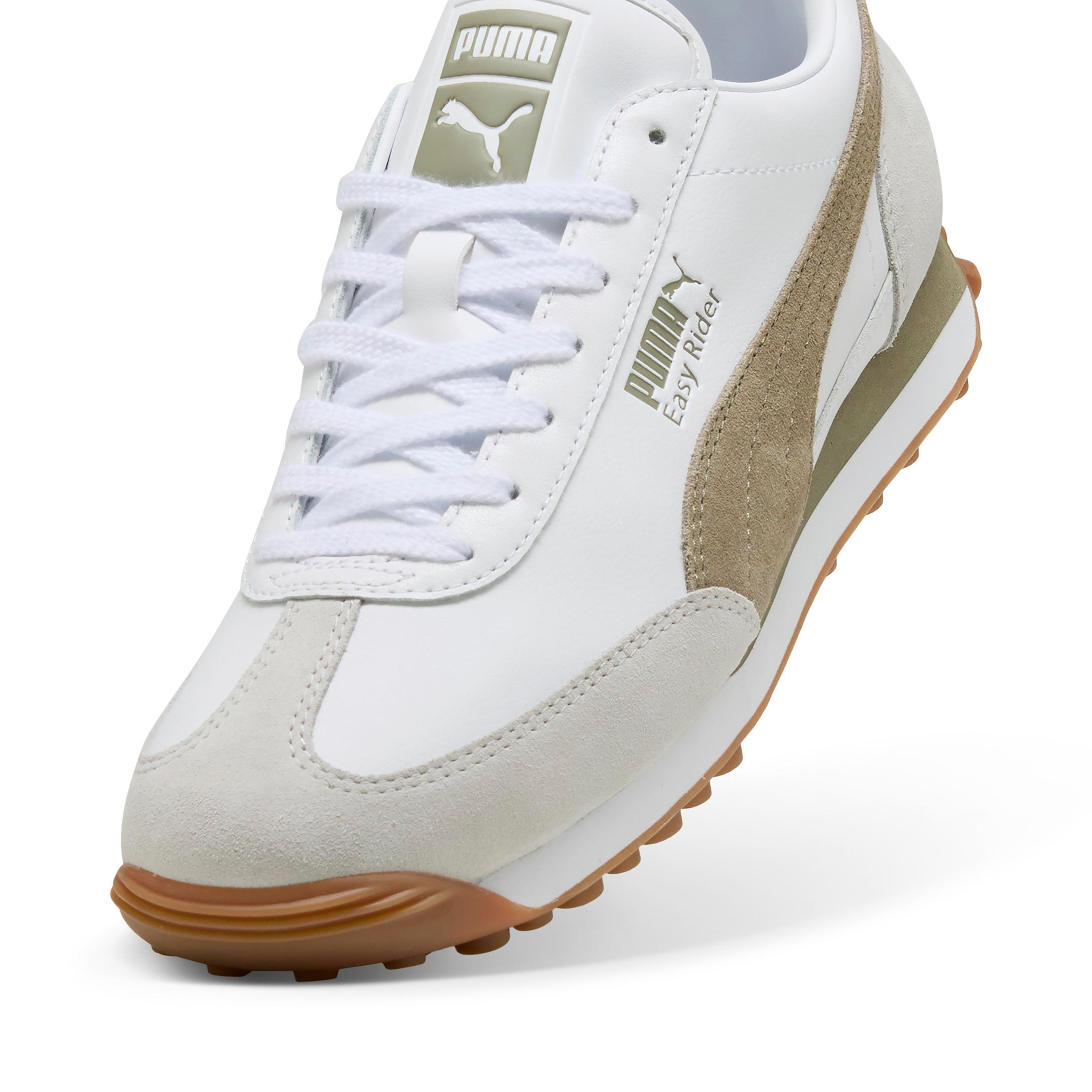 Puma Easy Rider Mix Unisex Beyaz Haki Spor Ayakkabı