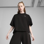 Puma Wardrobe Essentials Relaxed Kadın Siyah T-Shirt