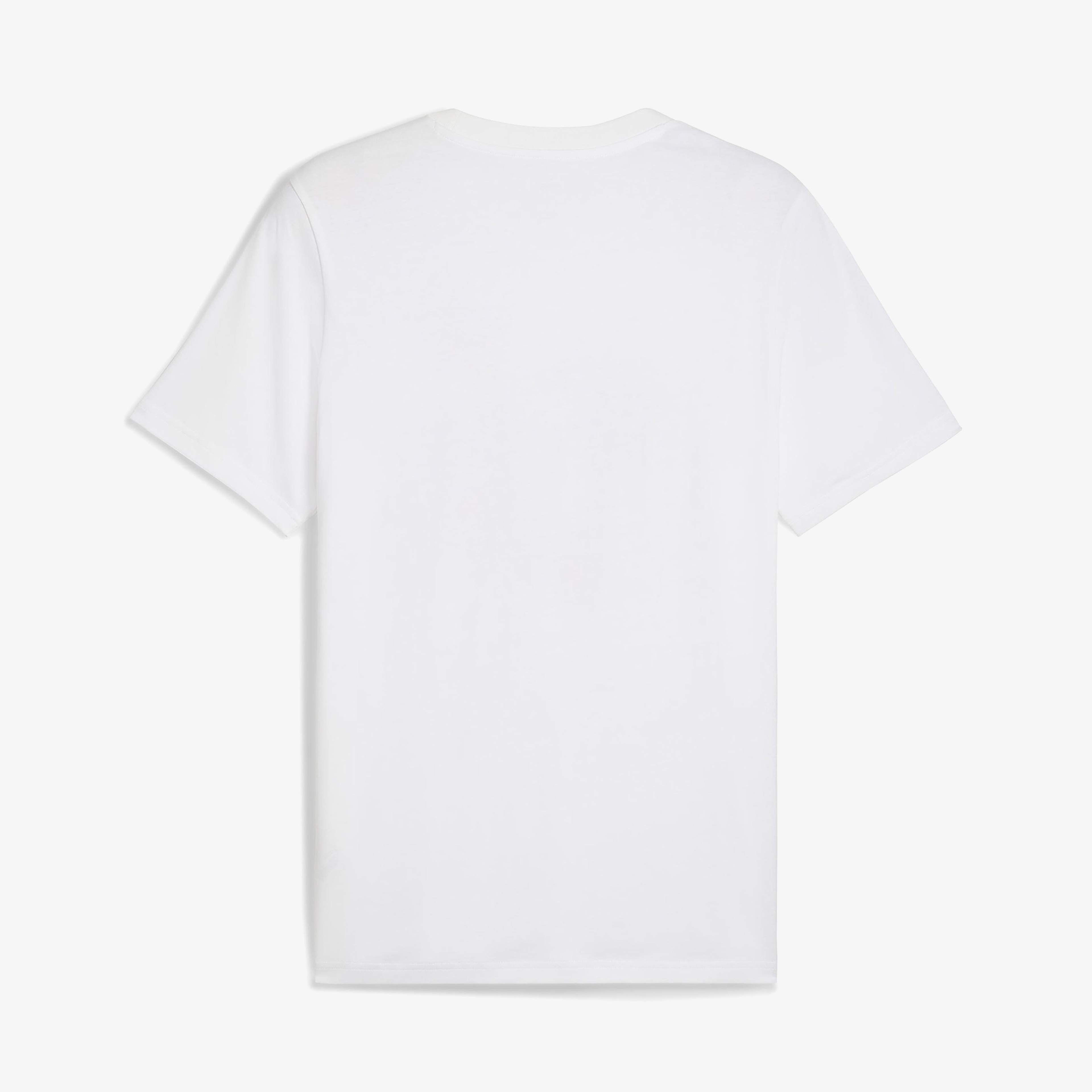 Puma Wardrobe Ess Graphic Erkek Beyaz T-Shirt