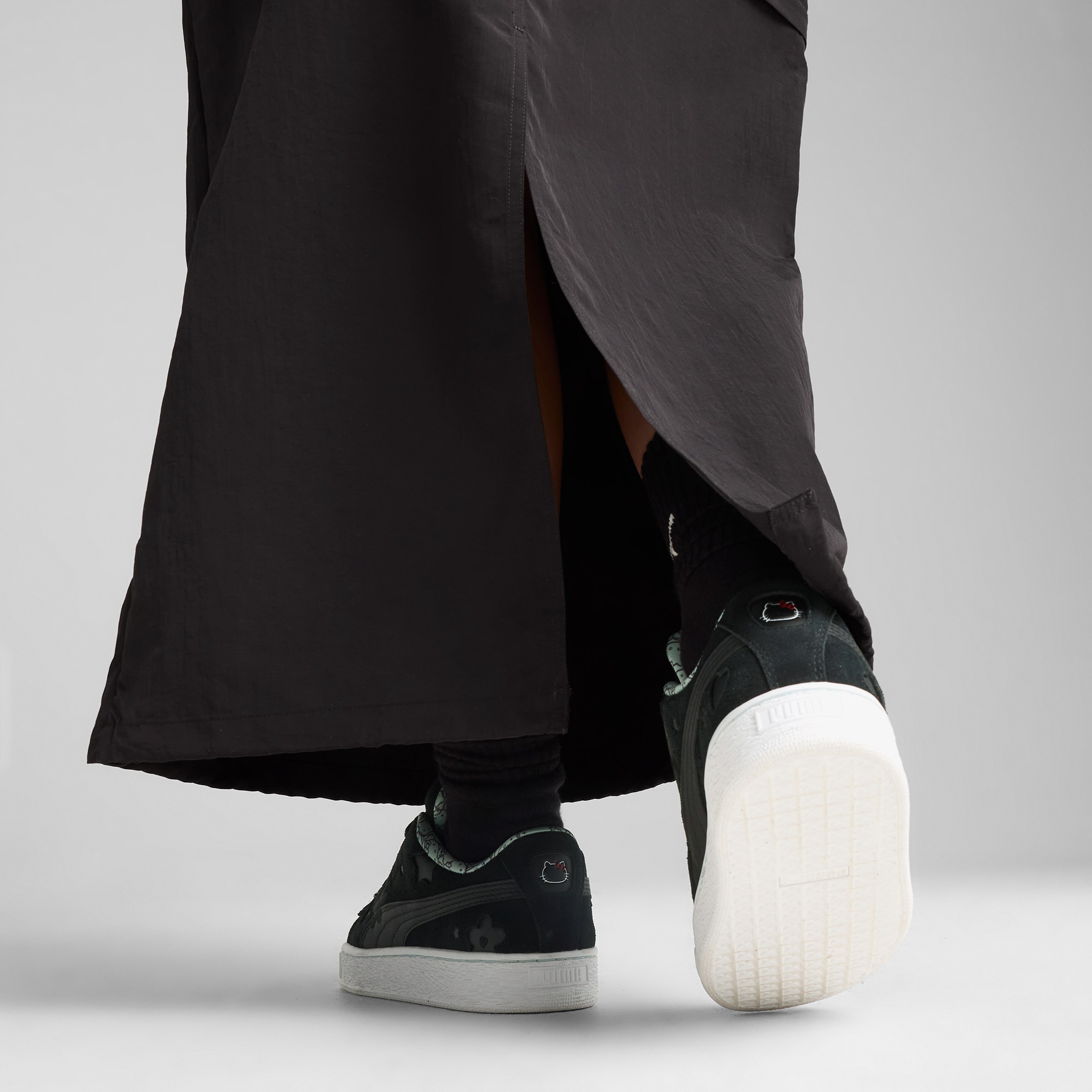 Puma X Hello Kitty And Friends Kadın Siyah Maxi Etek