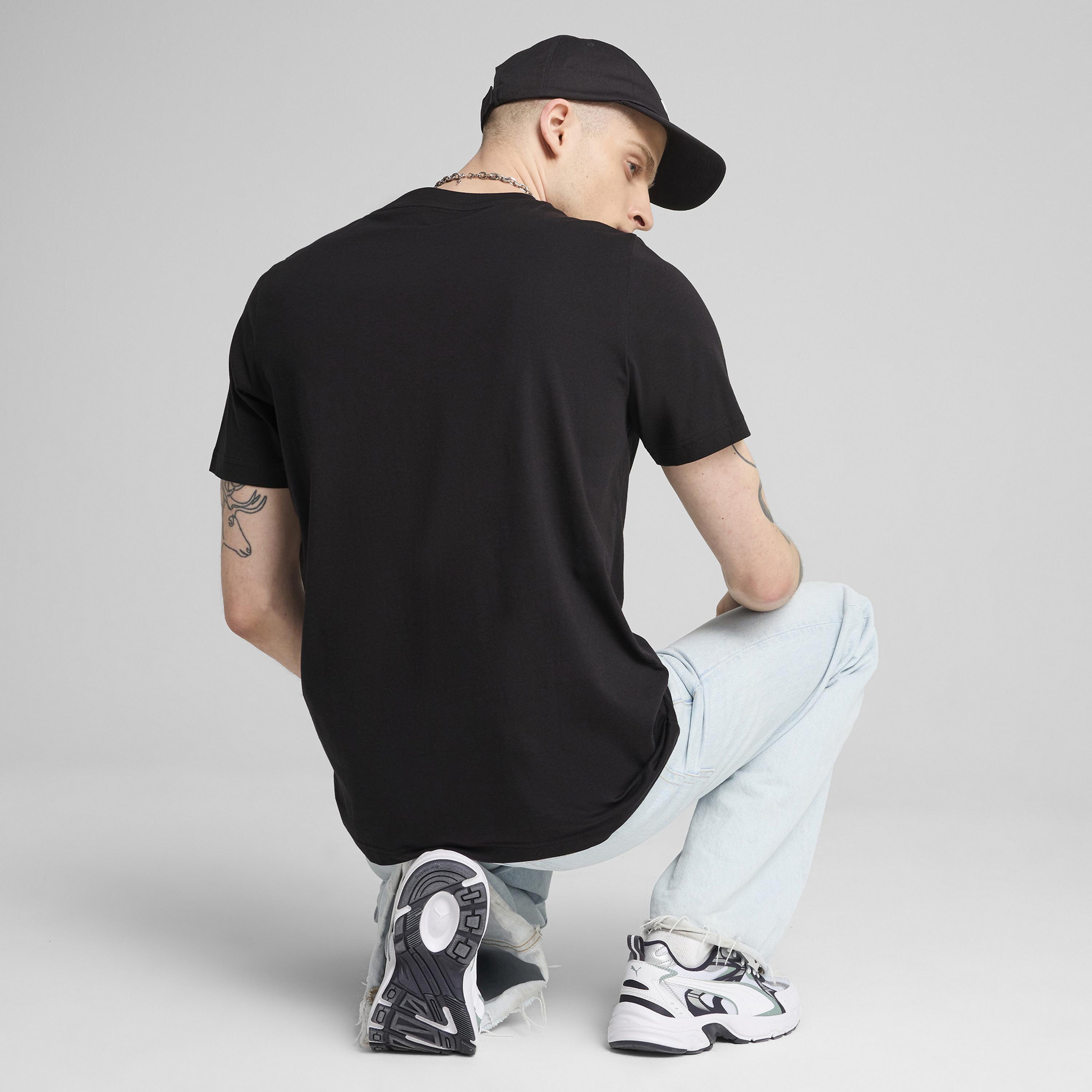 Puma Graphics Icon Erkek Siyah T-Shirt