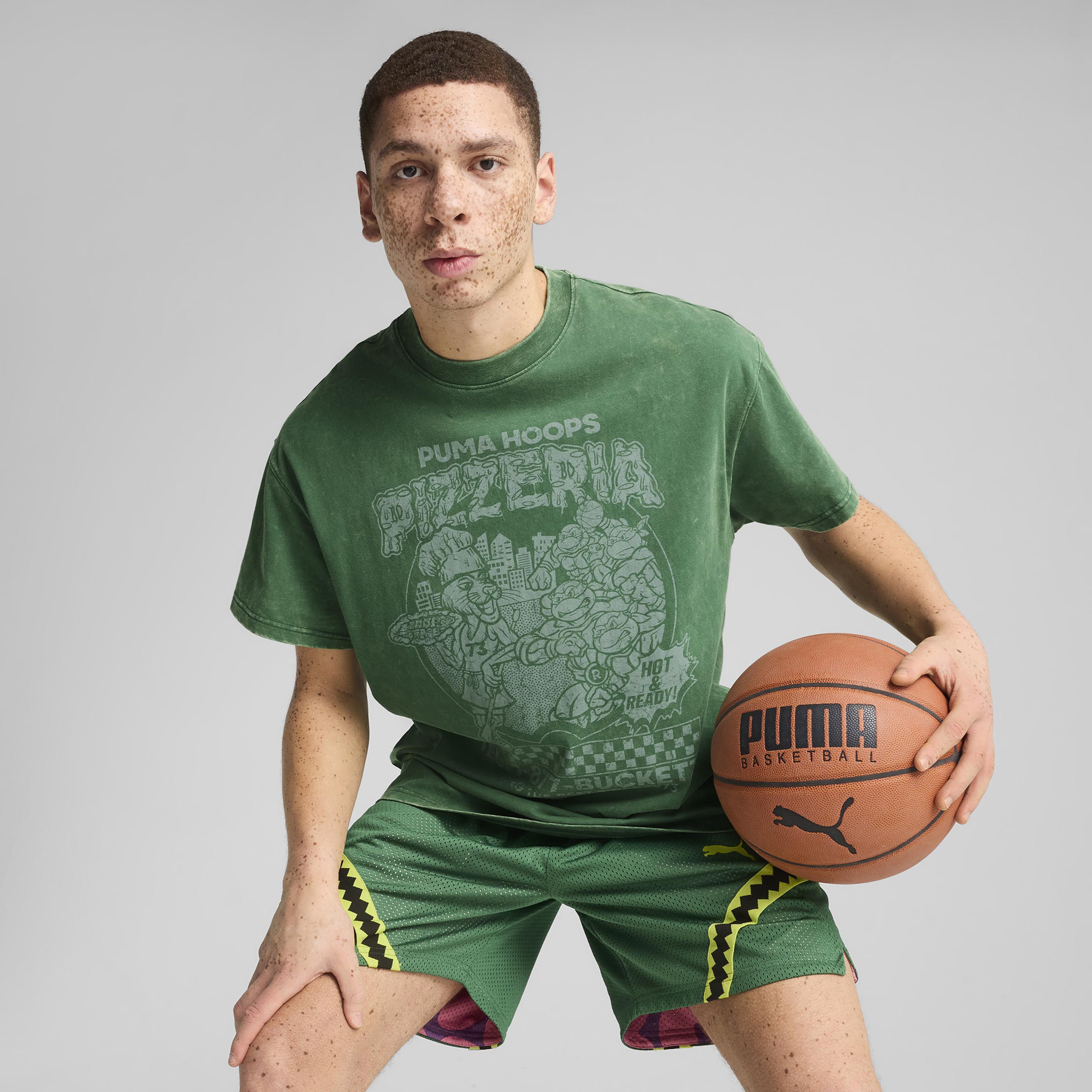 Puma X TMNT Erkek Yeşil Basketbol T-ShirtS630928| Occasion