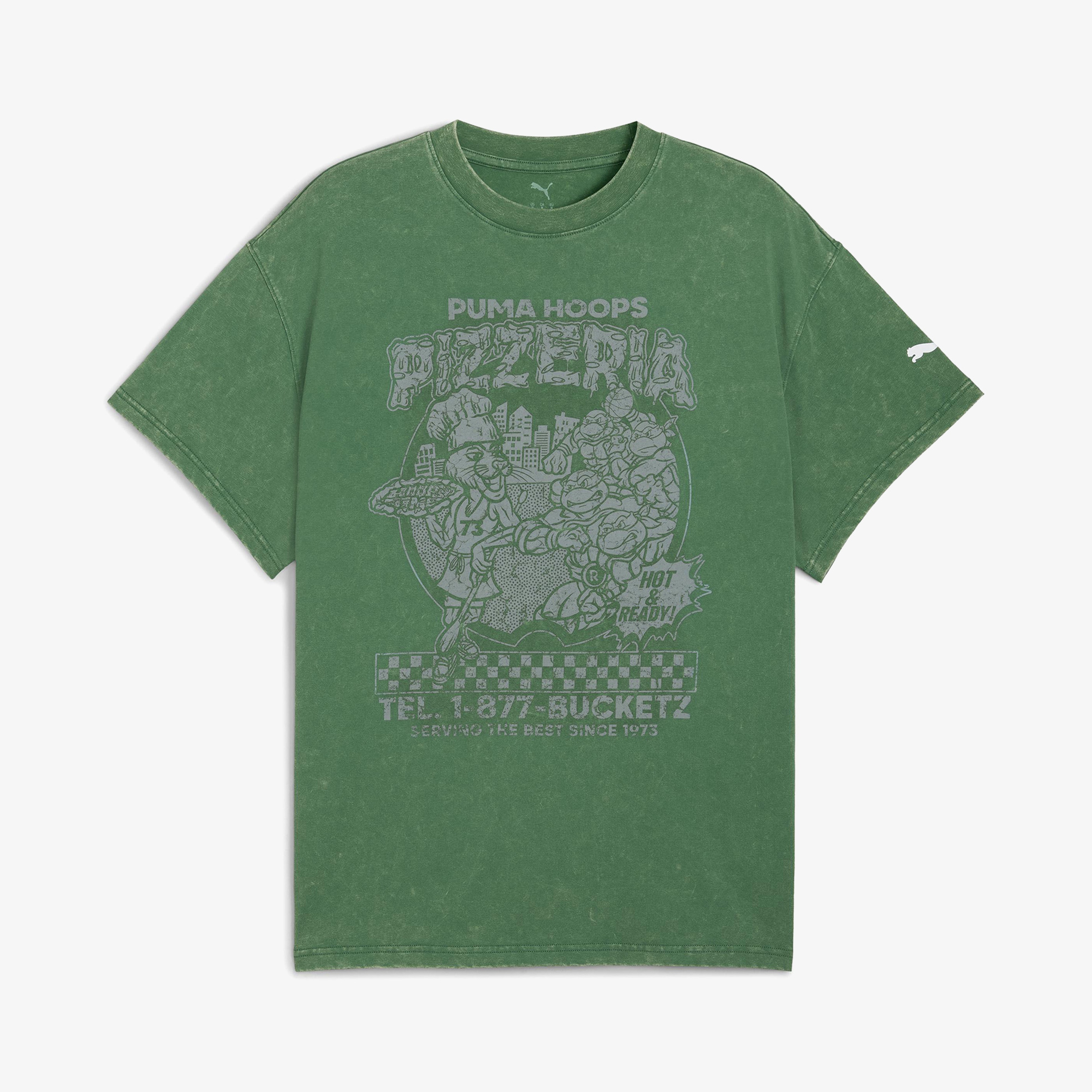 Puma X TMNT Erkek Yeşil Basketbol T-ShirtS630928| Occasion
