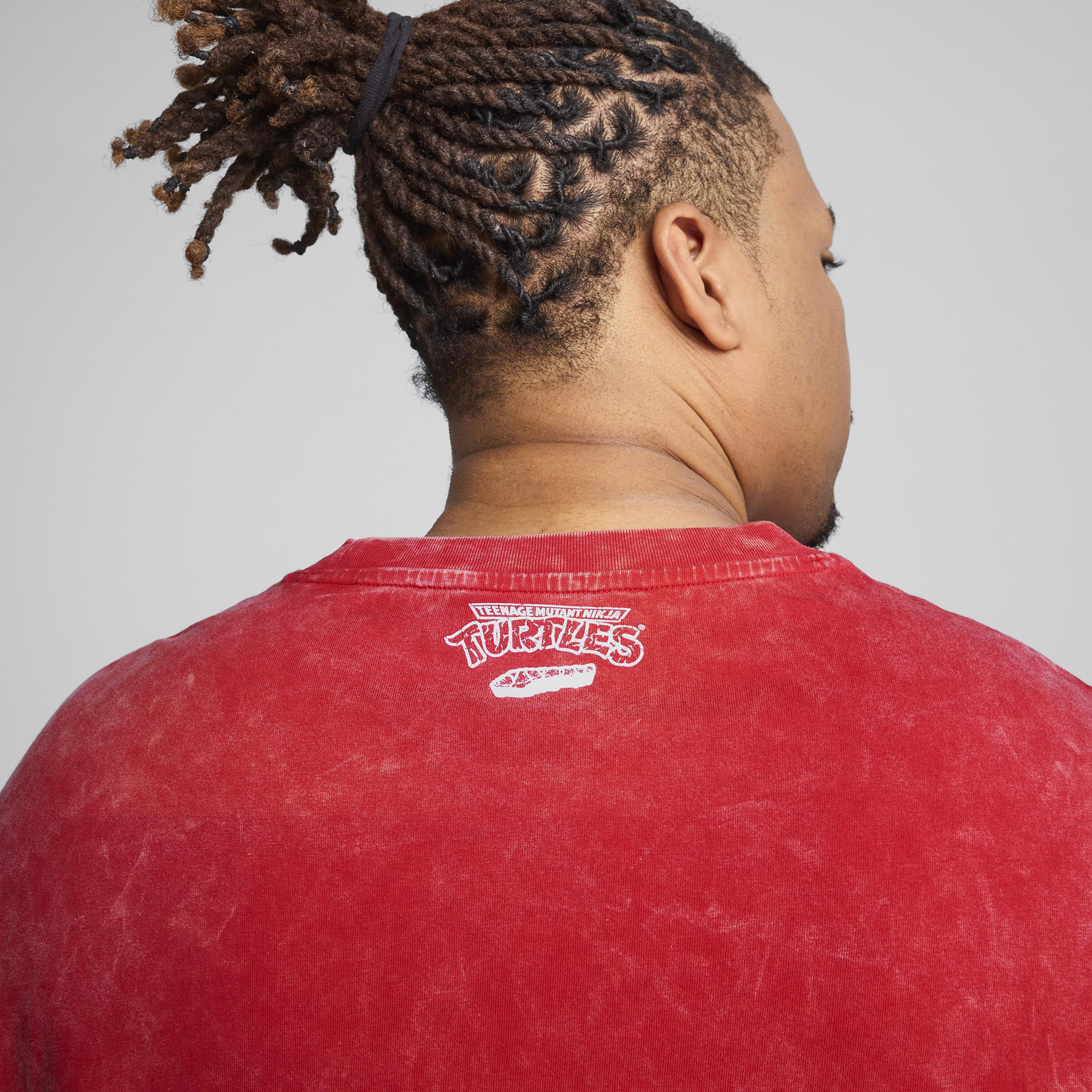 Puma X TMNT Erkek Kırmızı Basketbol T-Shirt