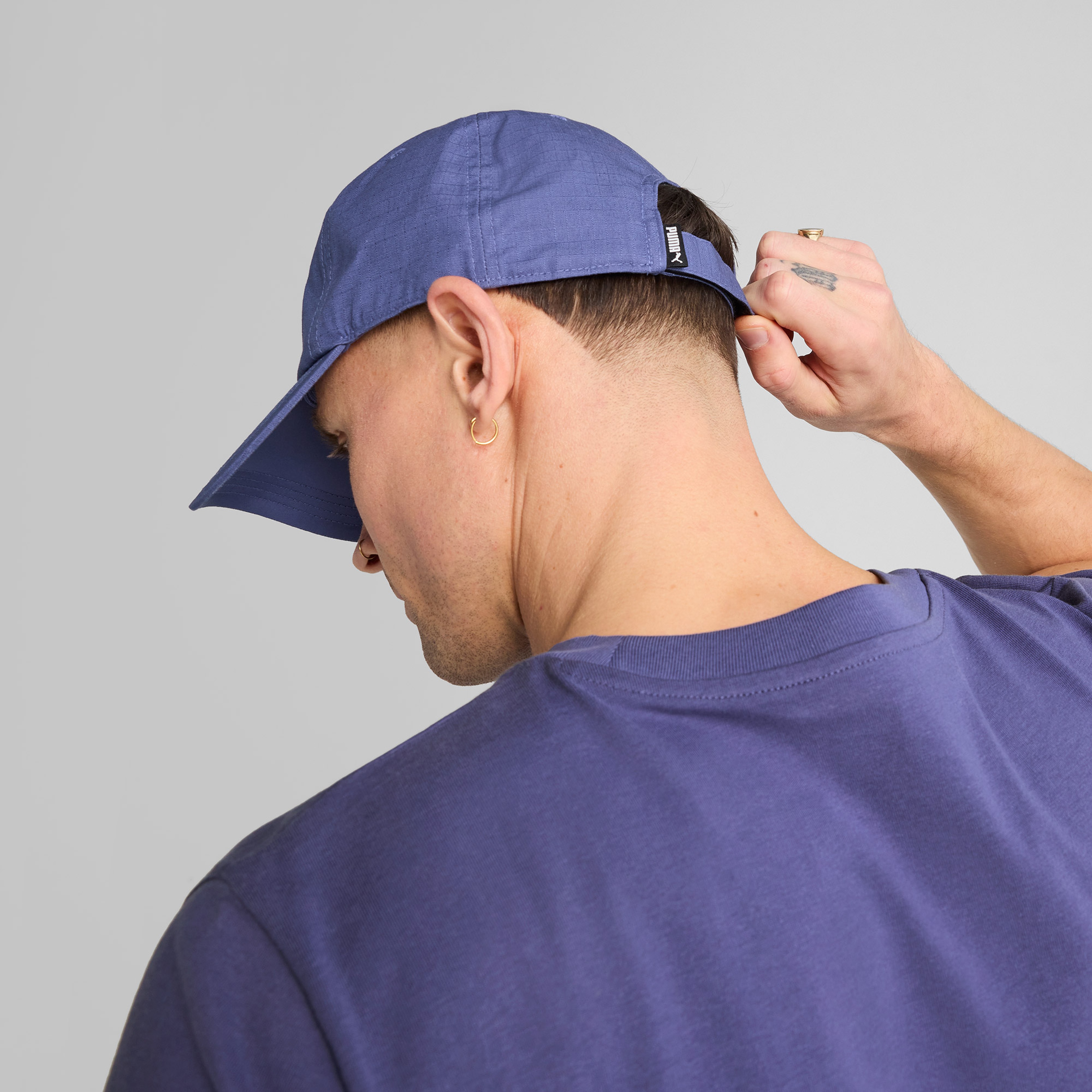 Puma Essentials Elevated BB Erkek Mavi Şapka