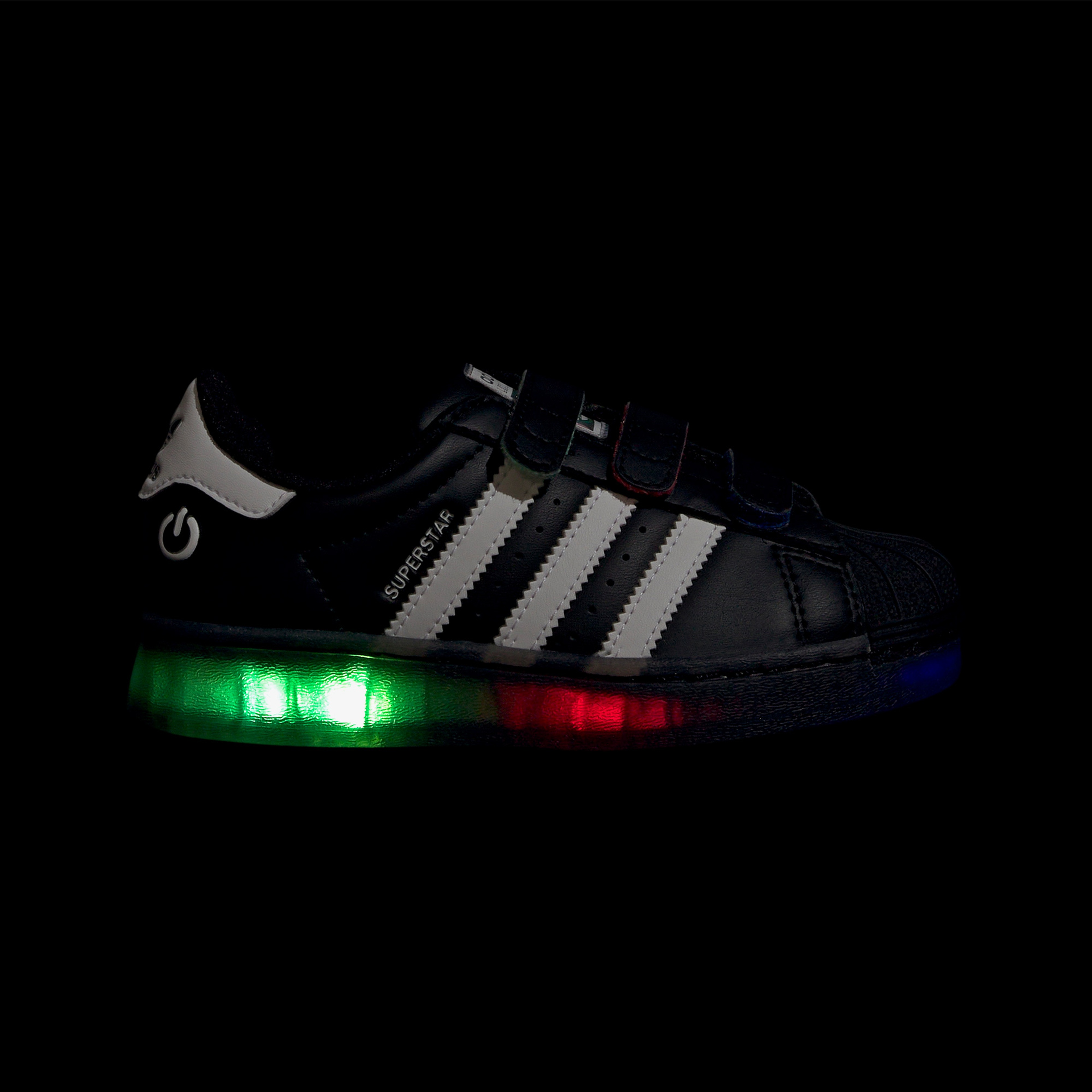 adidas Superstar Led Lights Cf Çocuk Işıklı Siyah Spor Ayakkabı